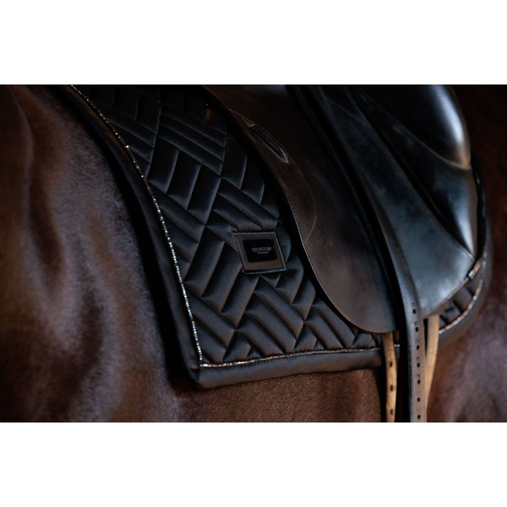Equestrian Stockholm Saddlepad Modern Dressage Black