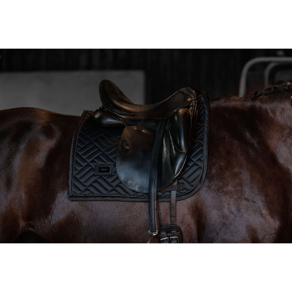 Equestrian Stockholm Saddlepad Modern Dressage Black