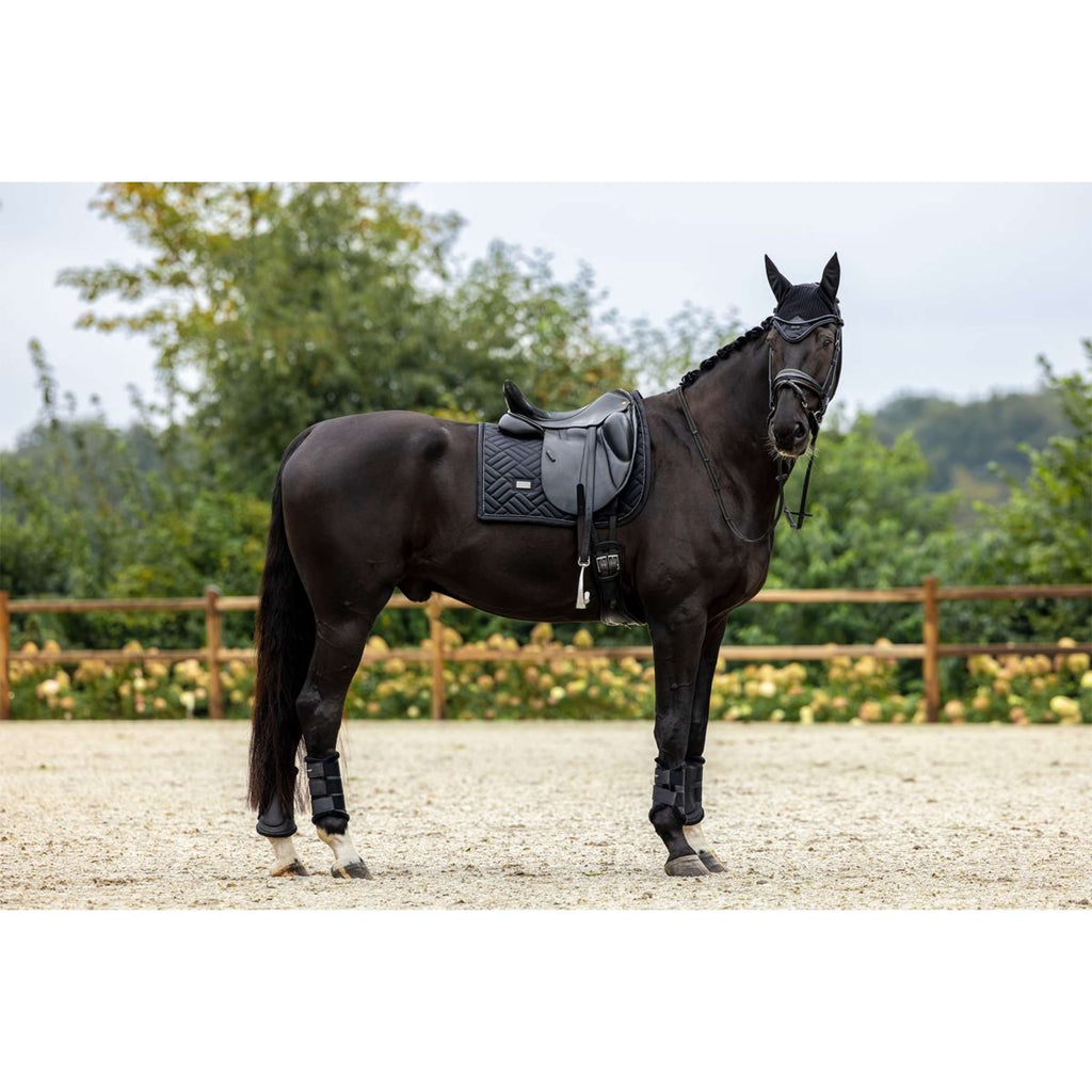 Equestrian Stockholm Saddlepad Modern Dressage Black