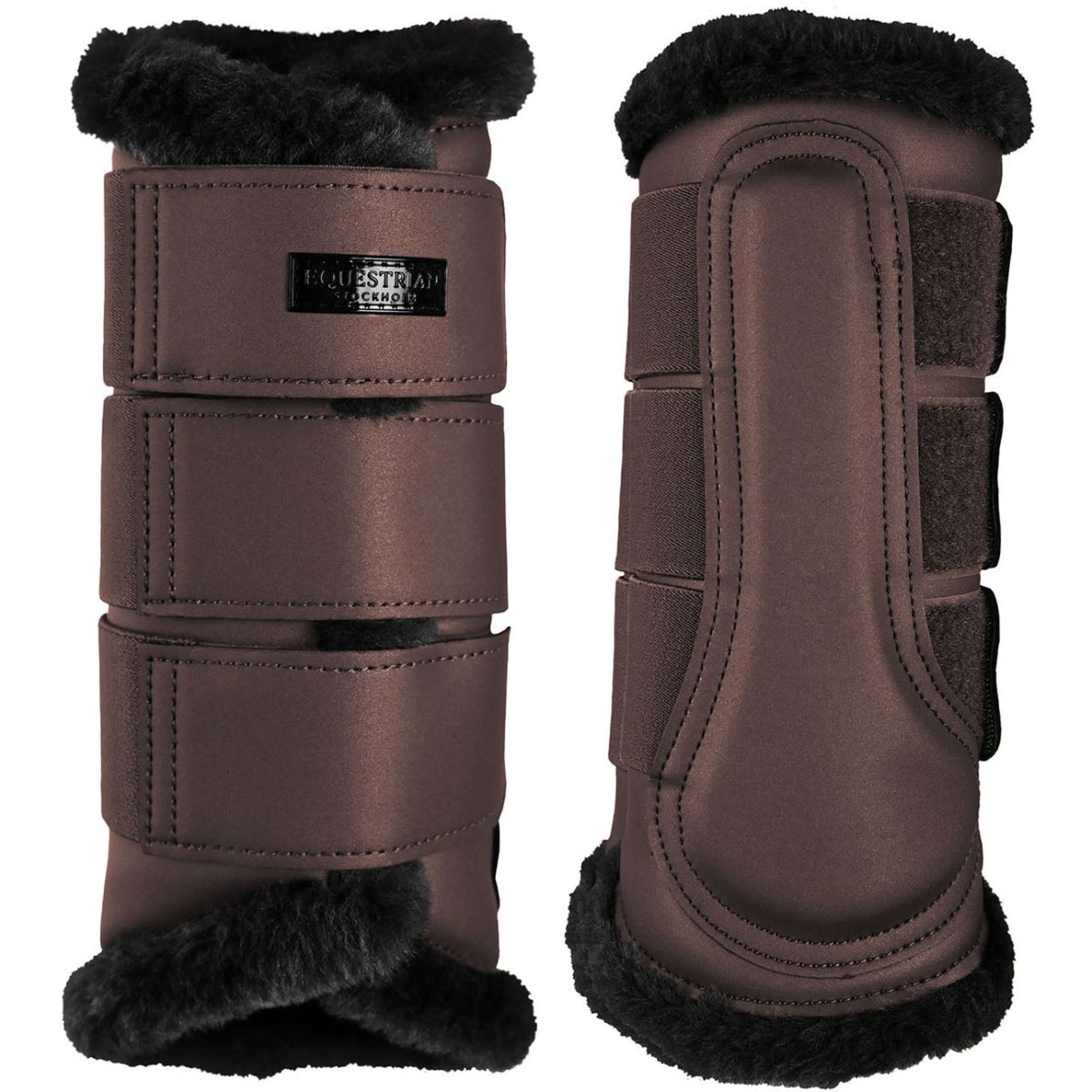 Equestrian Stockholm Leg Protectors Mocha