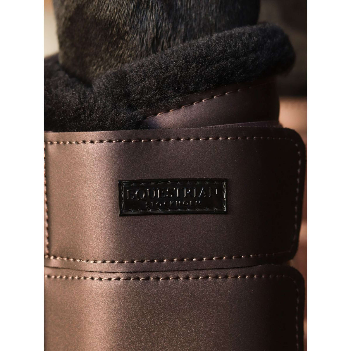 Equestrian Stockholm Leg Protectors Mocha