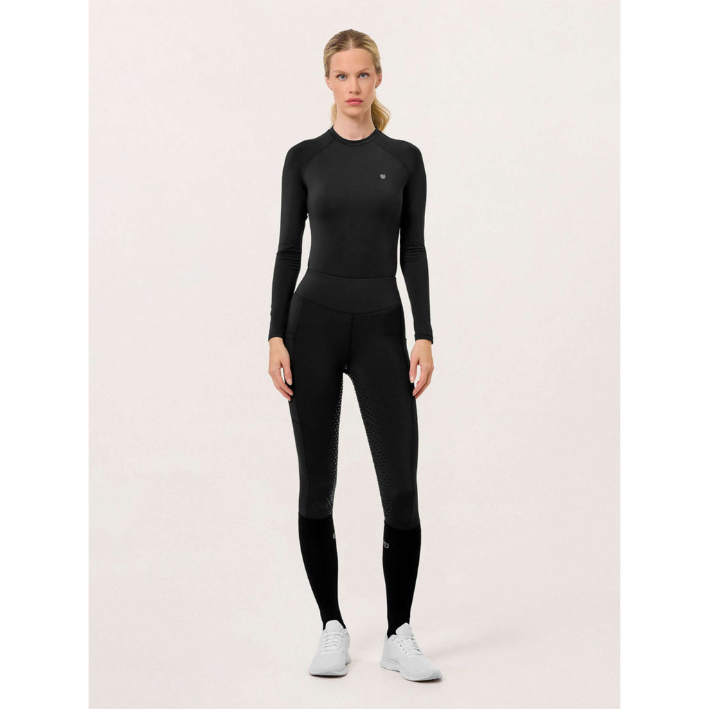 Equestrian Stockholm Riding Legging Movement Full Grip All Black