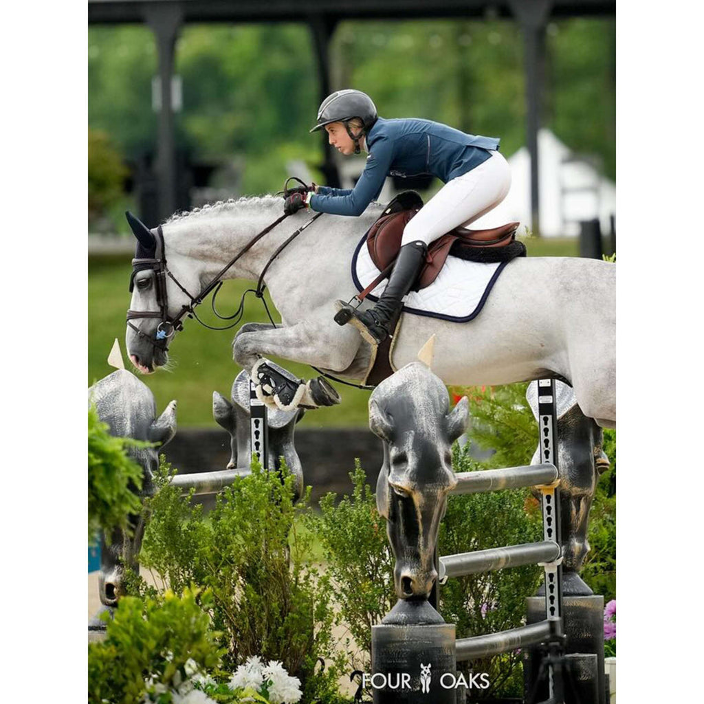 Equestrian Stockholm Saddlepad Modern Jumping White/Black