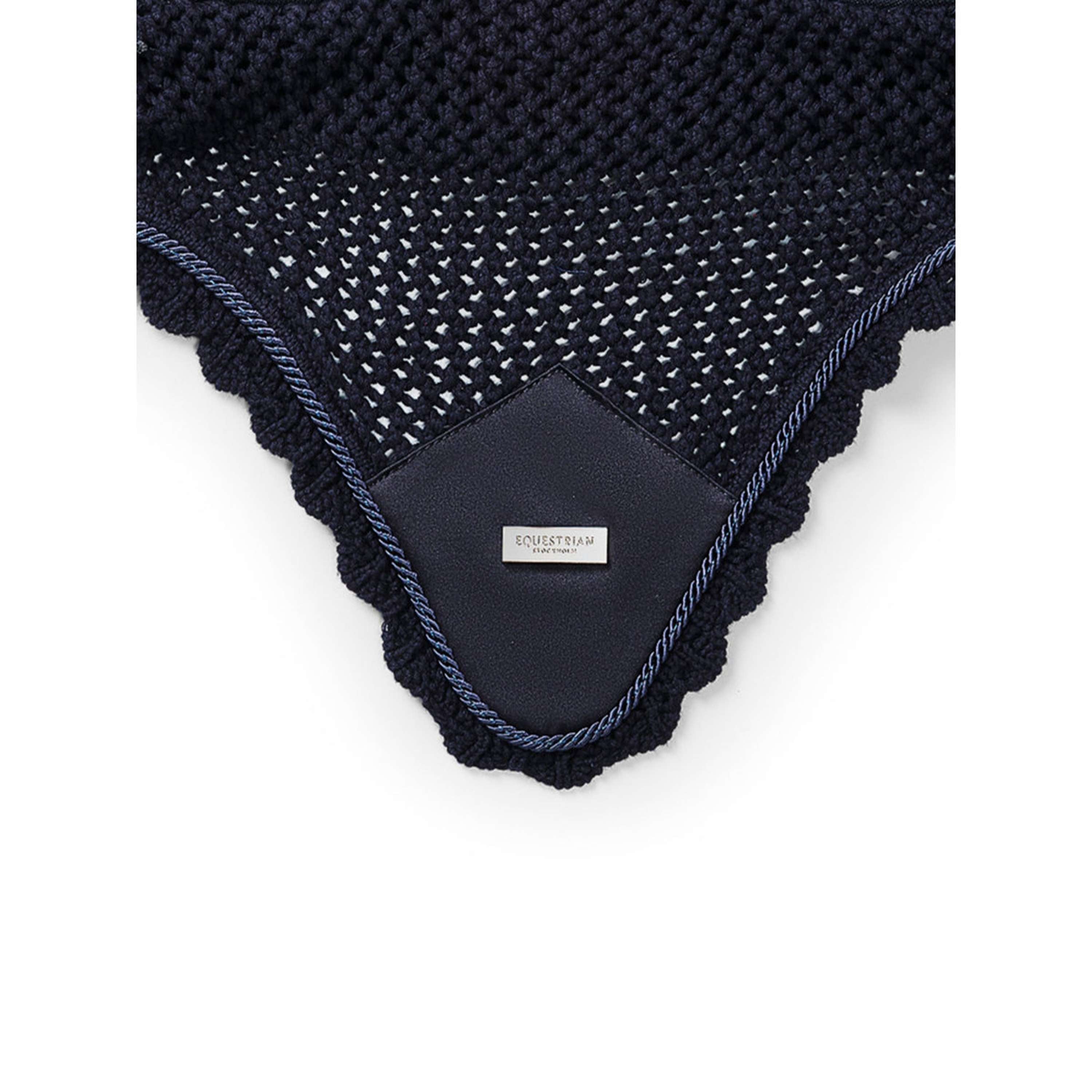 Equestrian Stockholm Ear Bonnet Soundless Navy/Silver