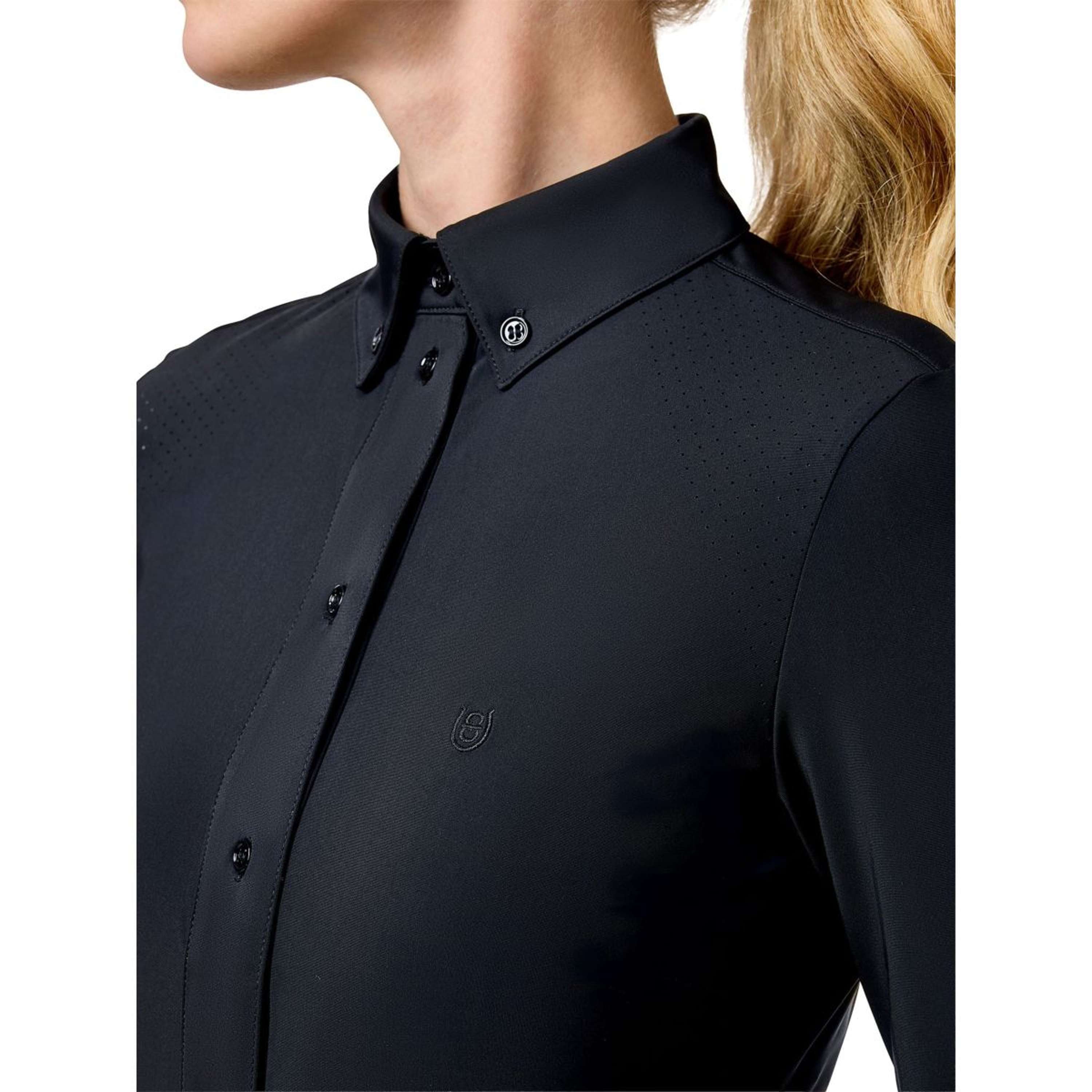 Equestrian Stockholm Competition Shirt Performance Black
