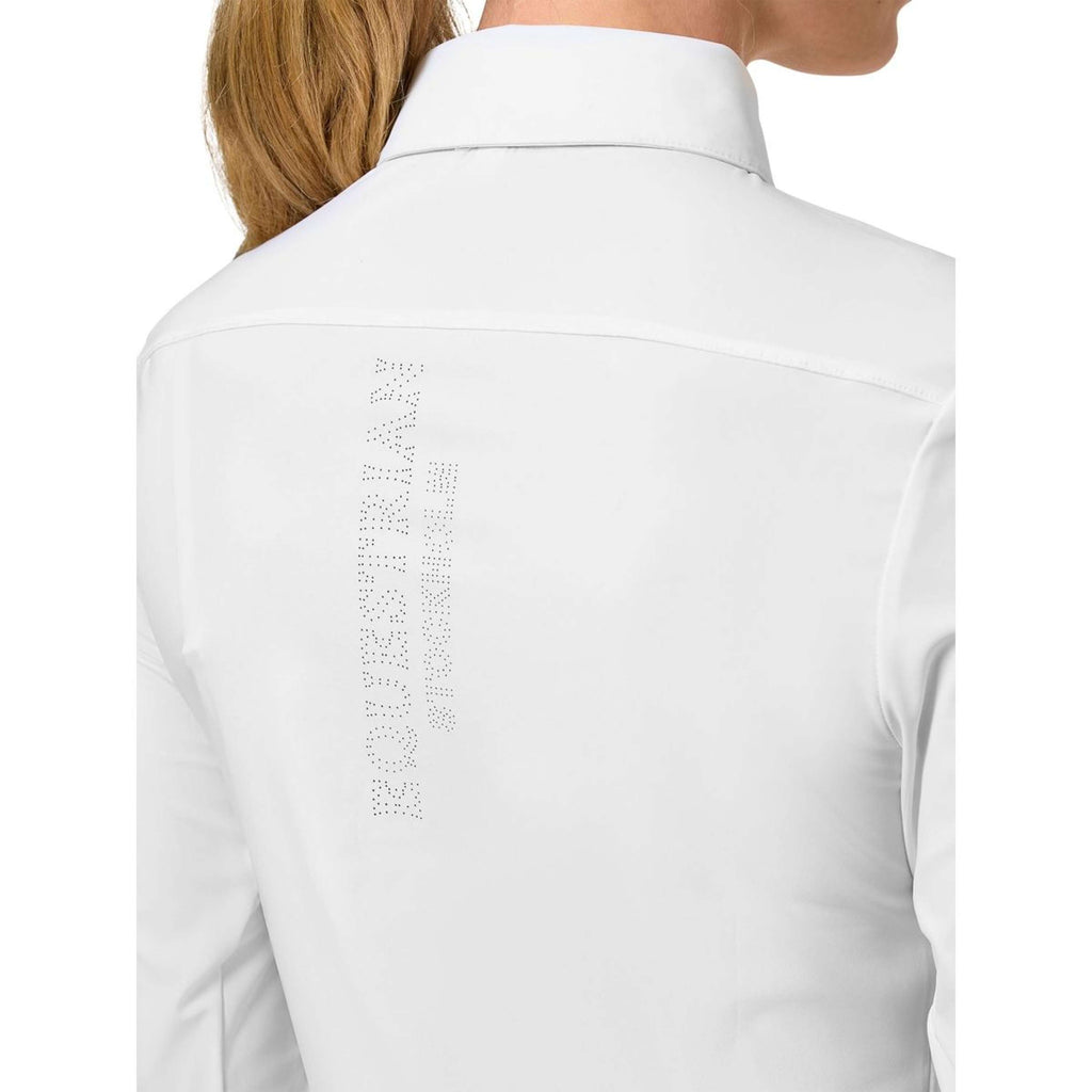 Equestrian Stockholm Competition Shirt Performance White