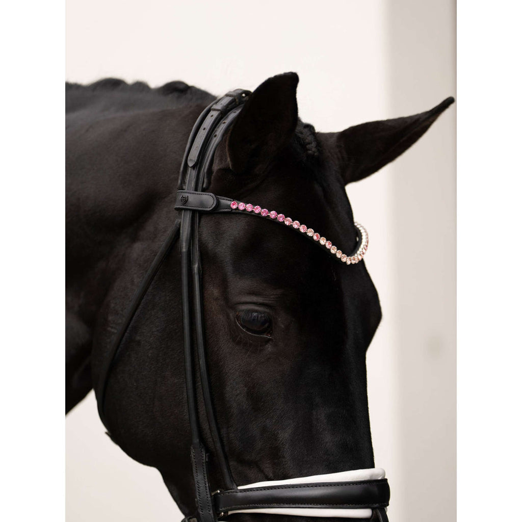 Equestrian Stockholm Browband Faded 8mm Pink