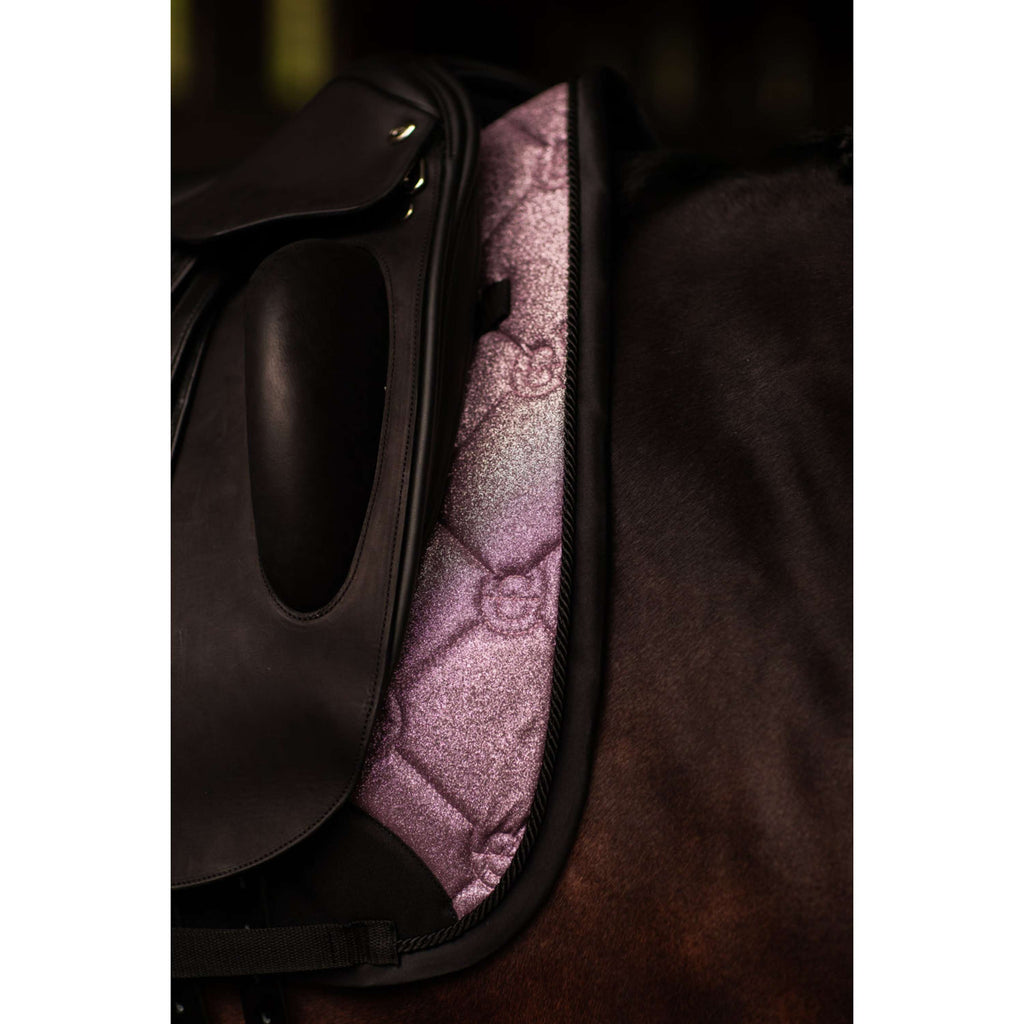 Equestrian Stockholm Saddlepad Dressage Pink Glimmer