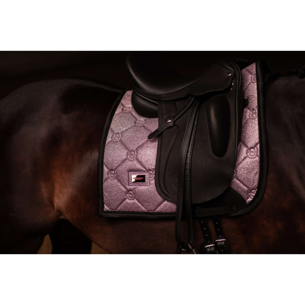 Equestrian Stockholm Saddlepad Dressage Pink Glimmer