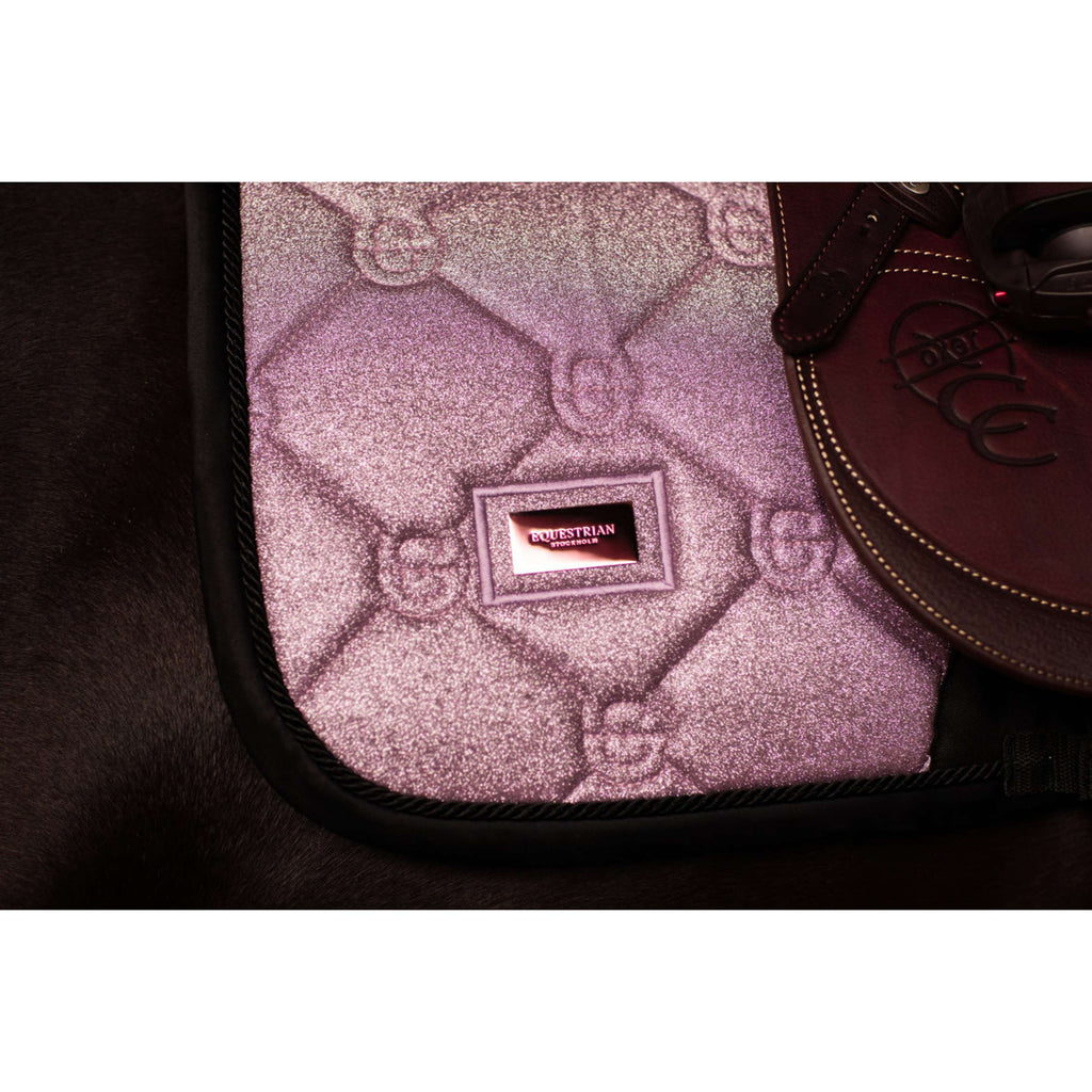 Equestrian Stockholm Saddlepad Jumping Pink Glimmer
