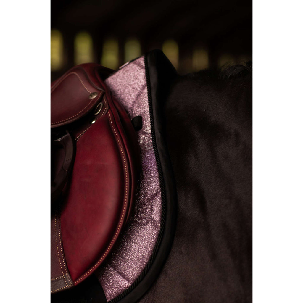 Equestrian Stockholm Saddlepad Jumping Pink Glimmer