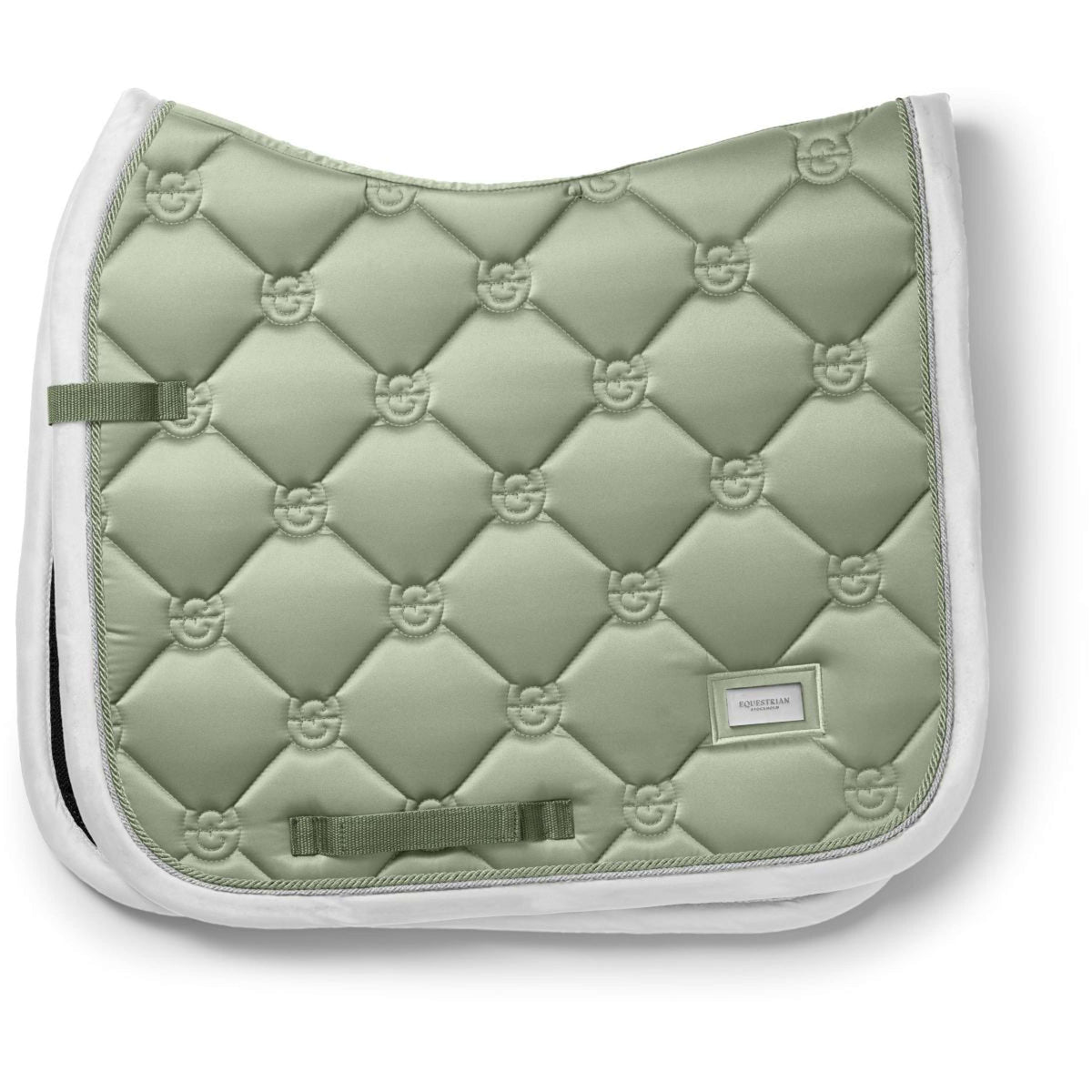 Equestrian Stockholm Saddlepad Dressage Pistachio White