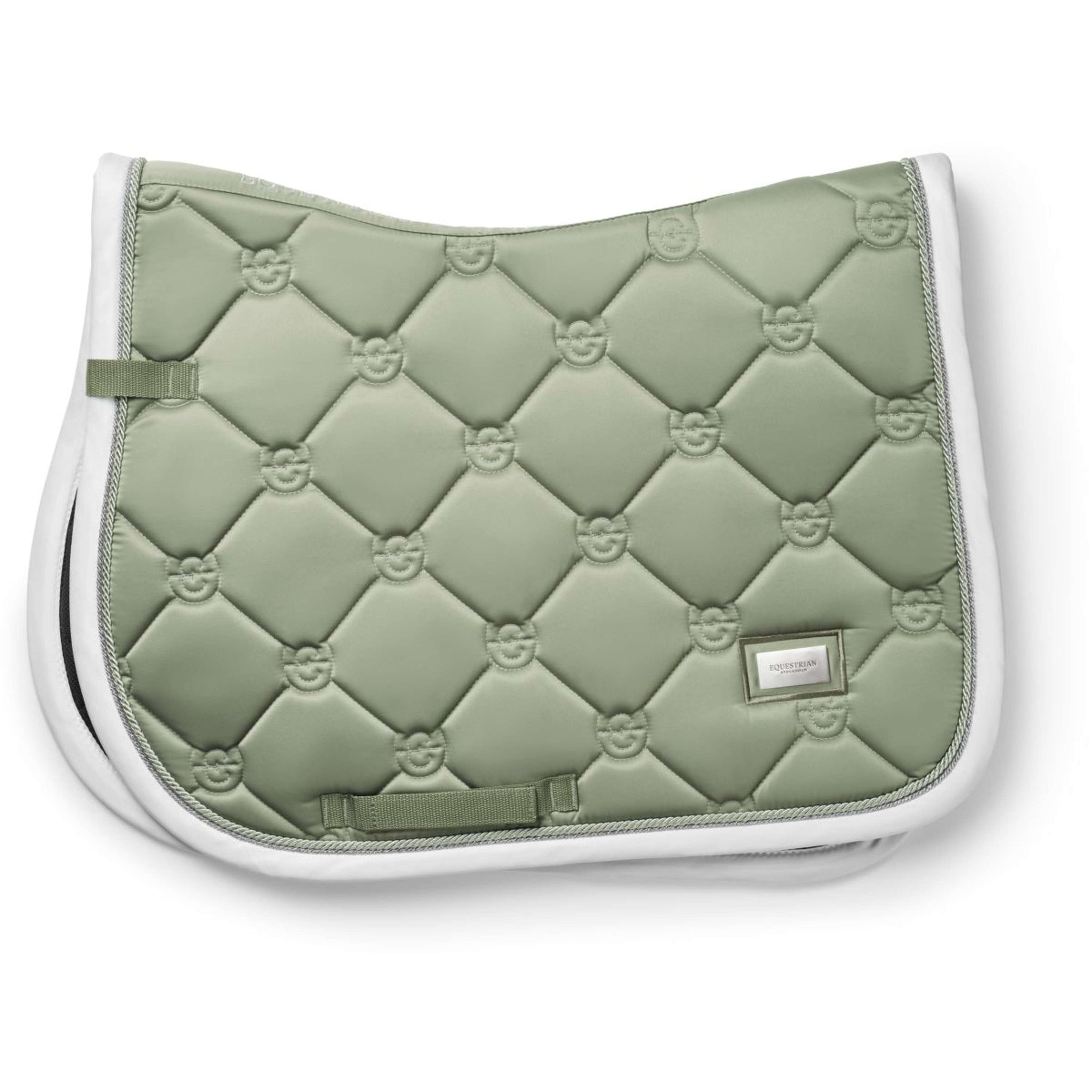 Equestrian Stockholm Saddlepad Jumping Pistachio White