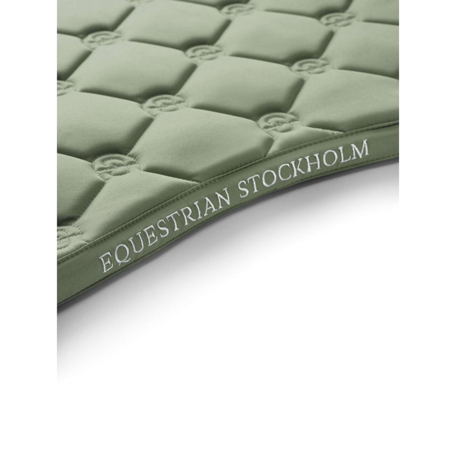 Equestrian Stockholm Saddlepad Jumping Pistachio White