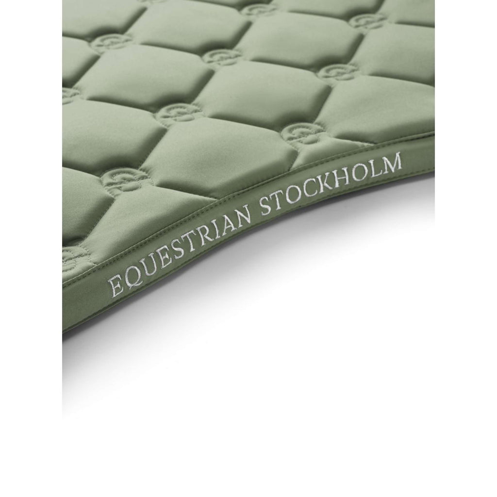 Equestrian Stockholm Saddlepad Jumping Pistachio White