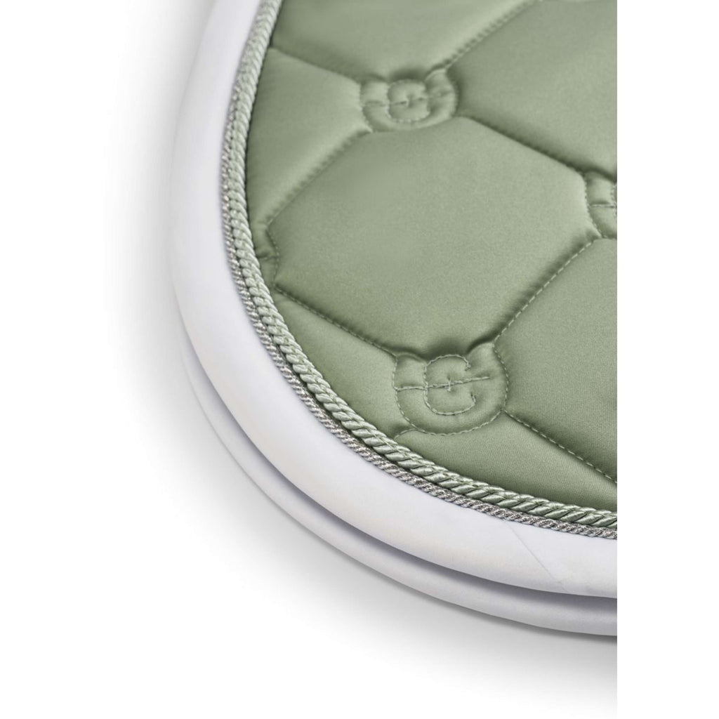 Equestrian Stockholm Saddlepad Jumping Pistachio White