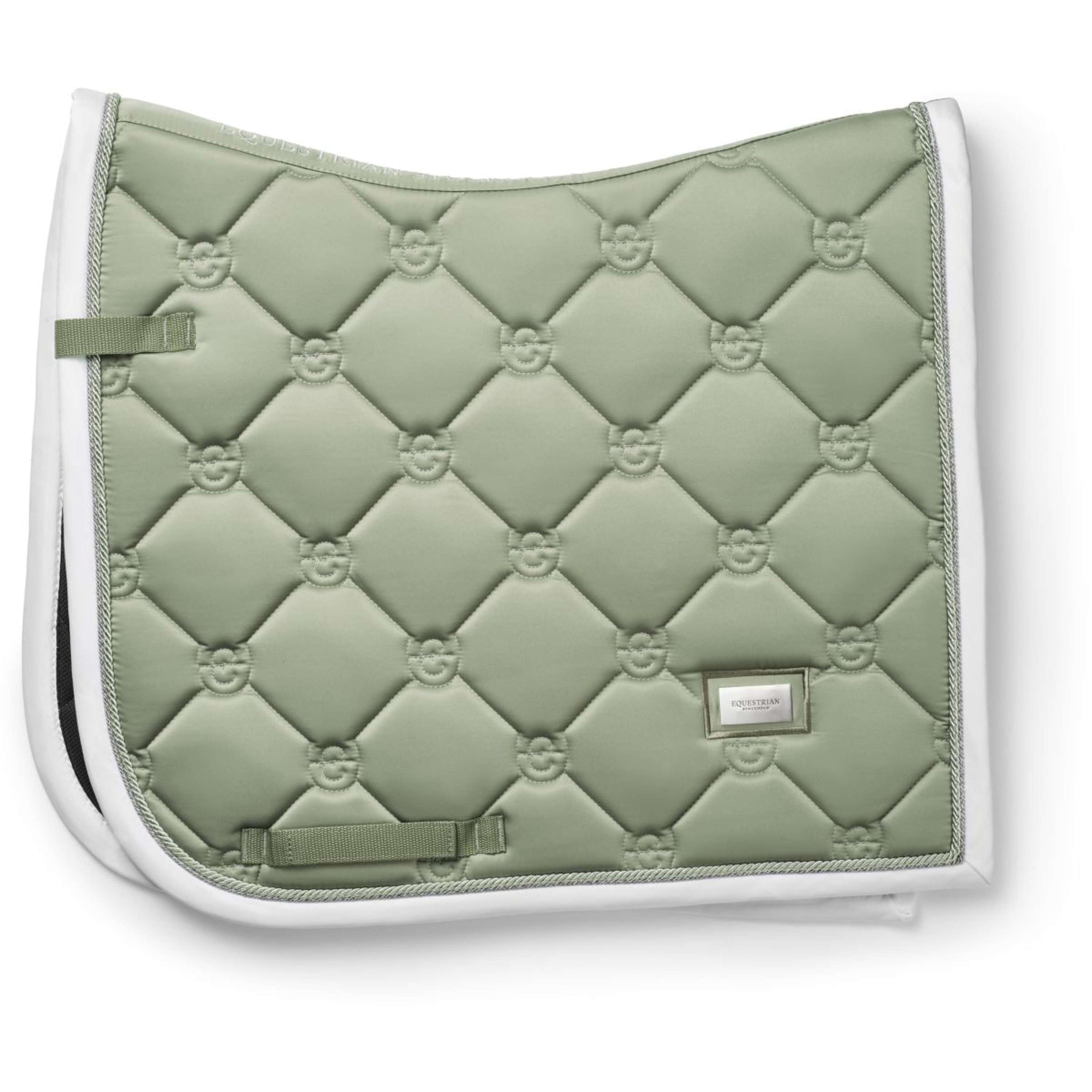 Equestrian Stockholm Saddlepad Dressage Pistachio White