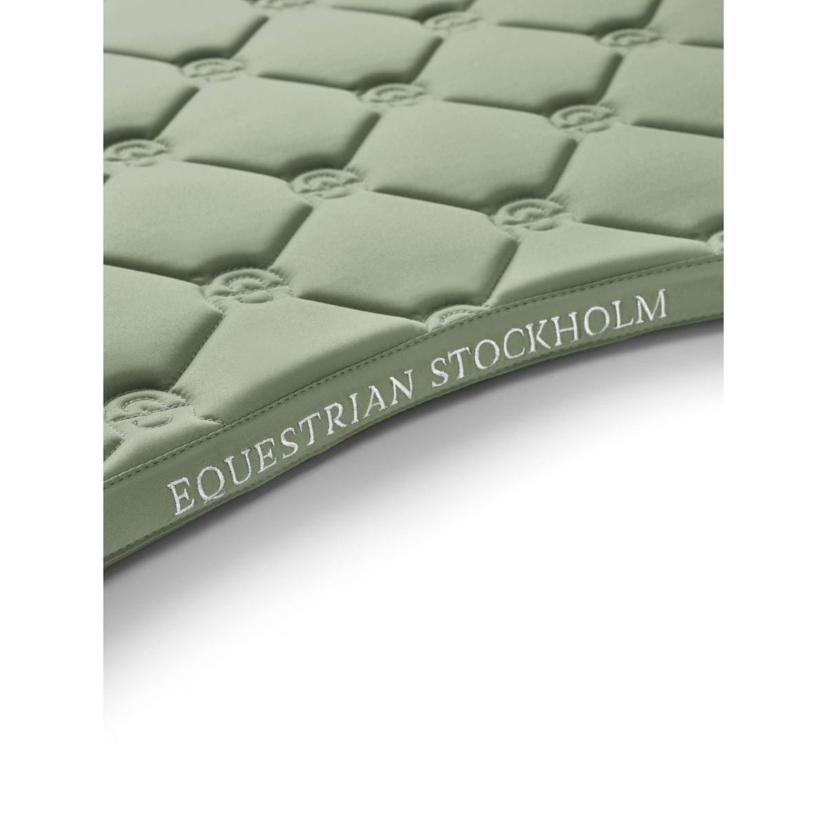 Equestrian Stockholm Saddlepad Dressage Pistachio White