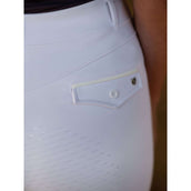 Equestrian Stockholm Riding Legging Premium Full Grip White