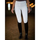 Equestrian Stockholm Riding Legging Premium Full Grip White