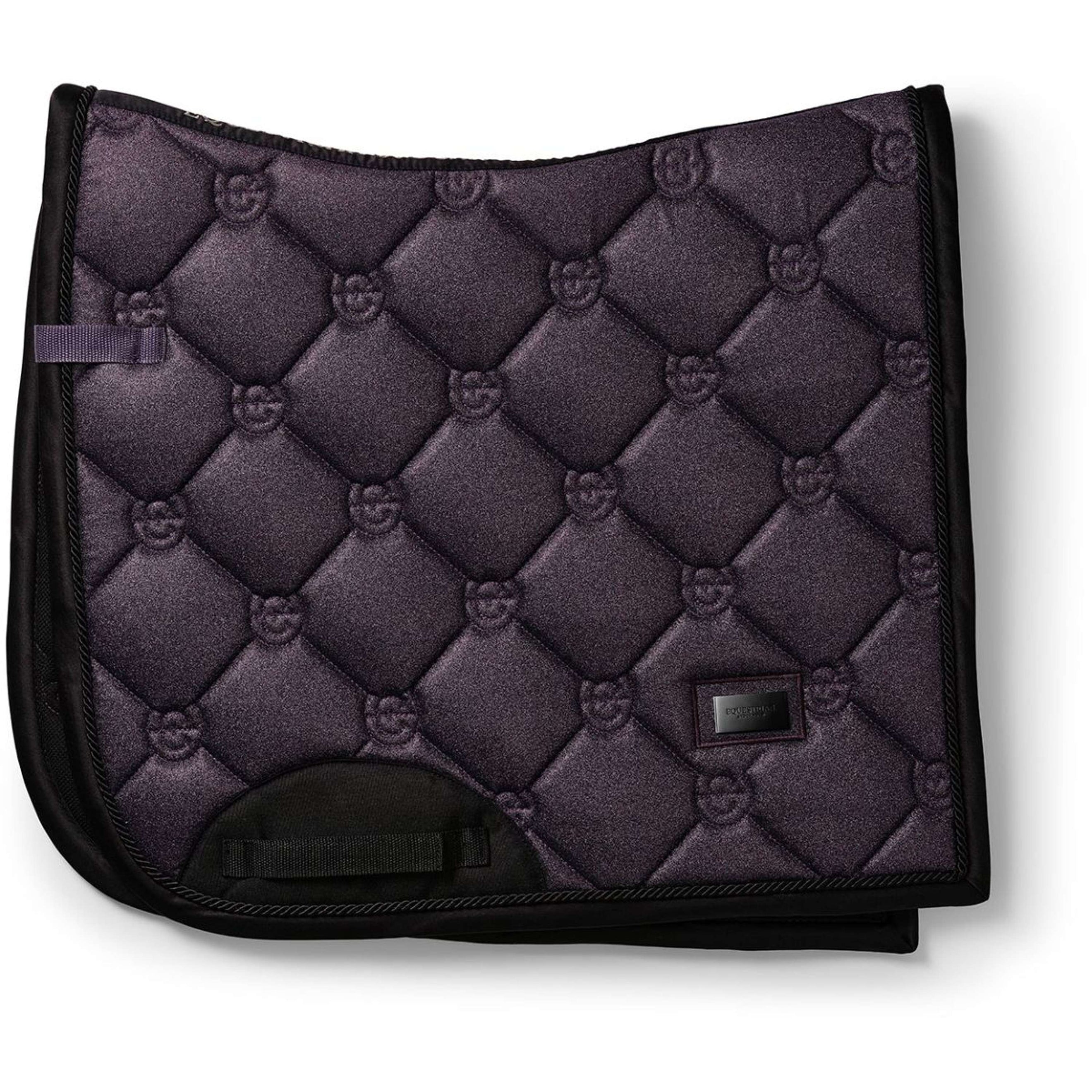 Equestrian Stockholm Saddlepad Dressage Purple Glimmer