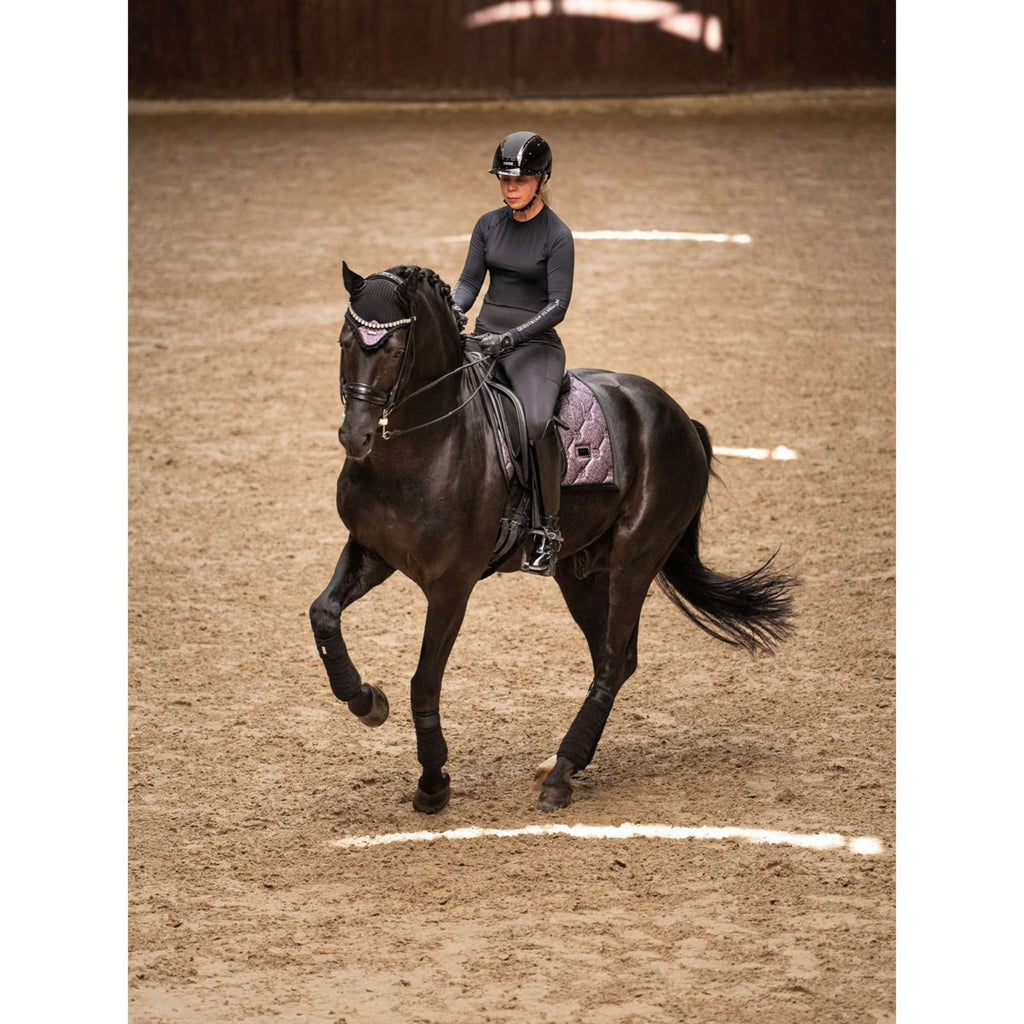 Equestrian Stockholm Saddlepad Dressage Purple Glimmer
