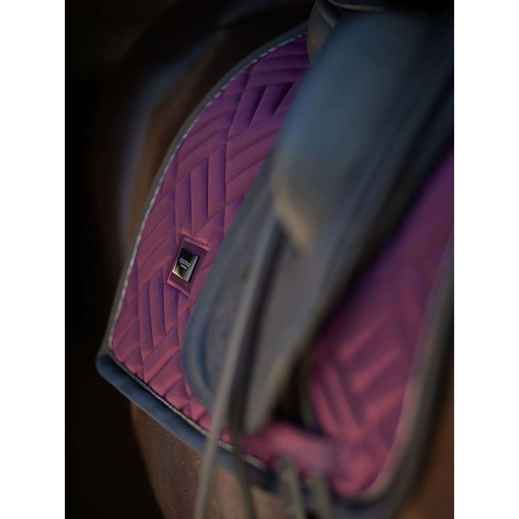 Equestrian Stockholm Saddlepad Modern Dressage Purple Night