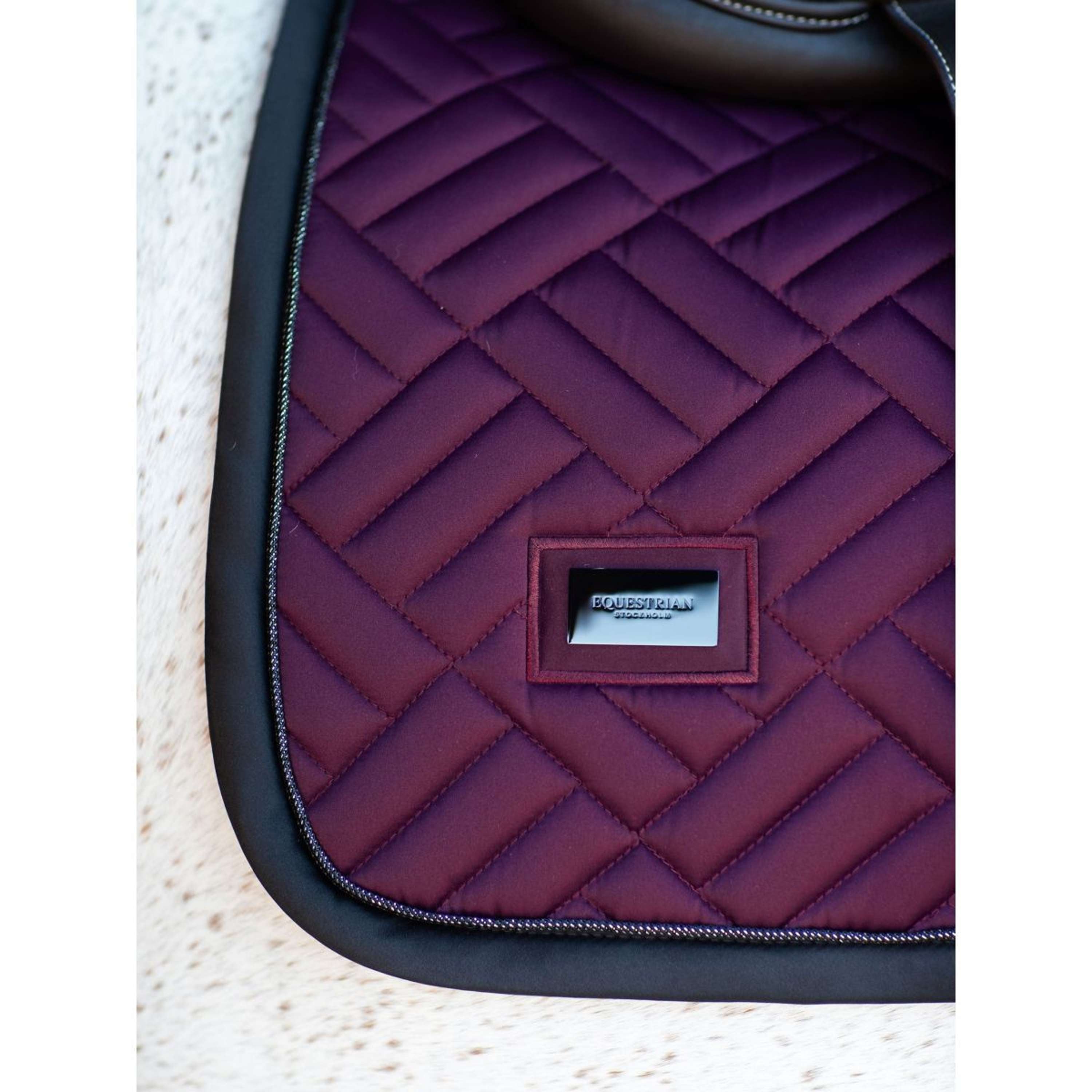 Equestrian Stockholm Saddlepad Modern Jumping Purple Night