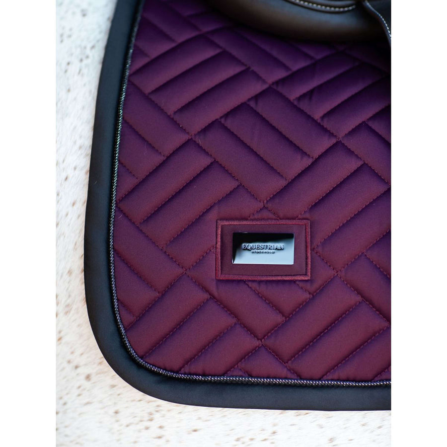 Equestrian Stockholm Saddlepad Modern Jumping Purple Night