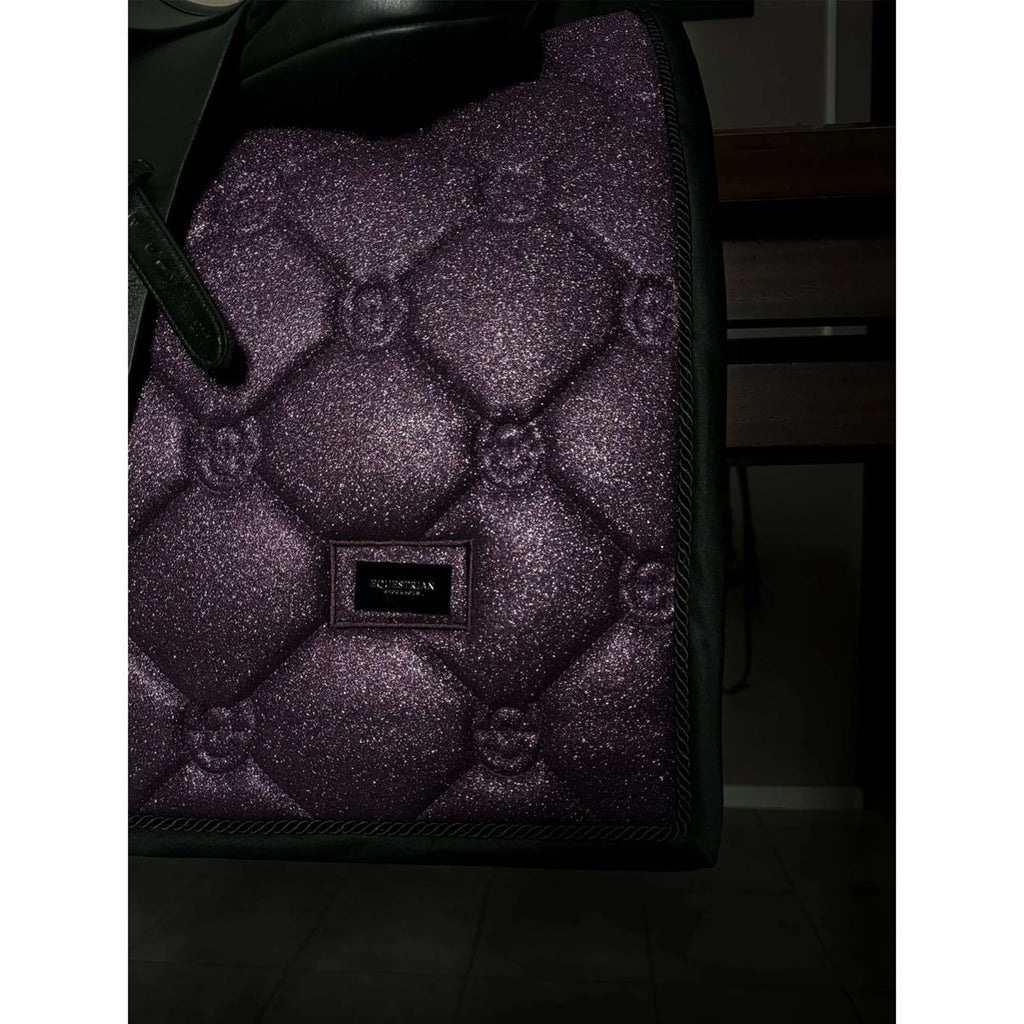 Equestrian Stockholm Saddlepad Dressage Purple Glimmer