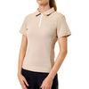 Equestrian Stockholm Poloshirt Zip Sand