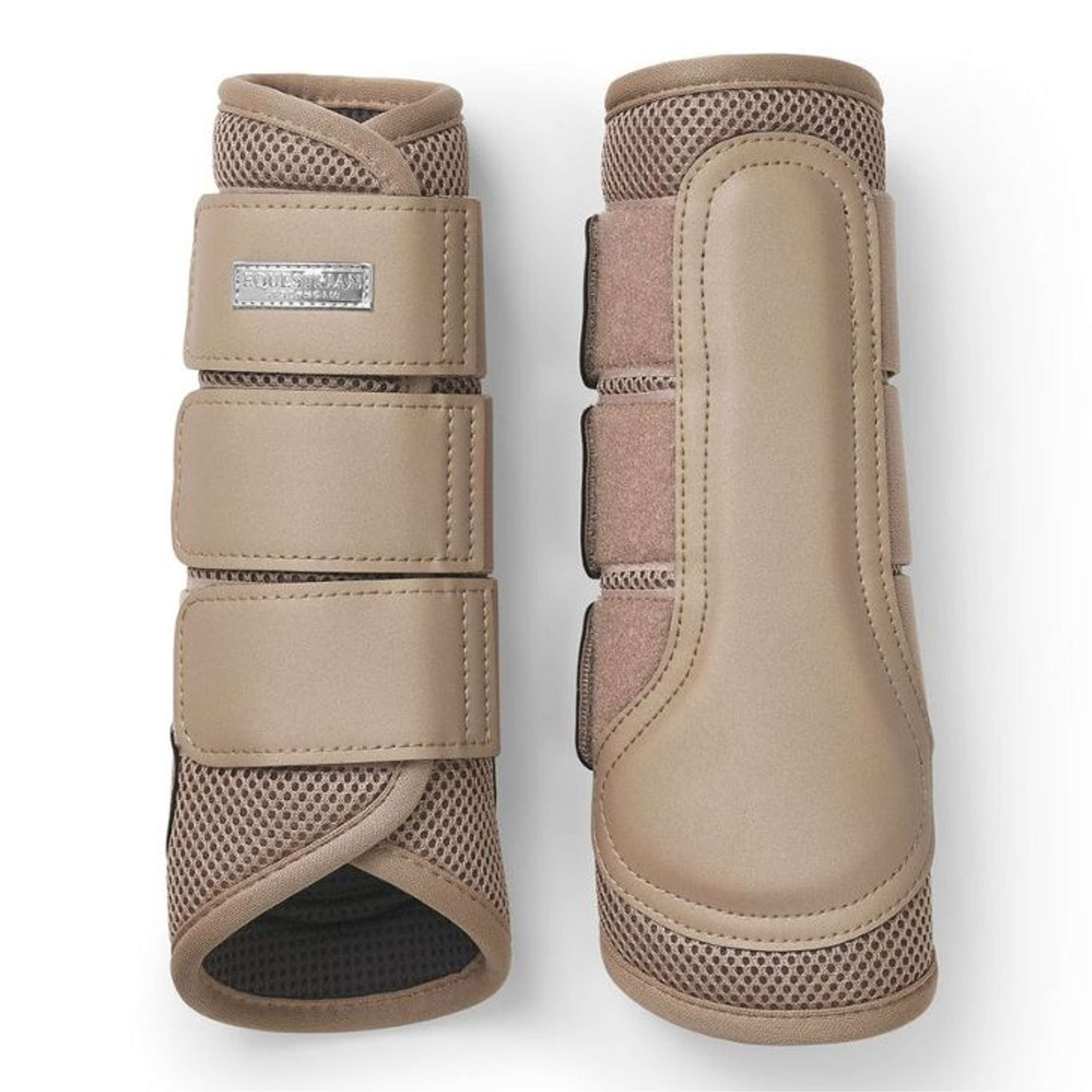 Equestrian Stockholm Leg Protectors Classic Mesh Sand