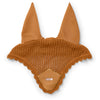 Equestrian Stockholm Ear Bonnet Satin Chestnut