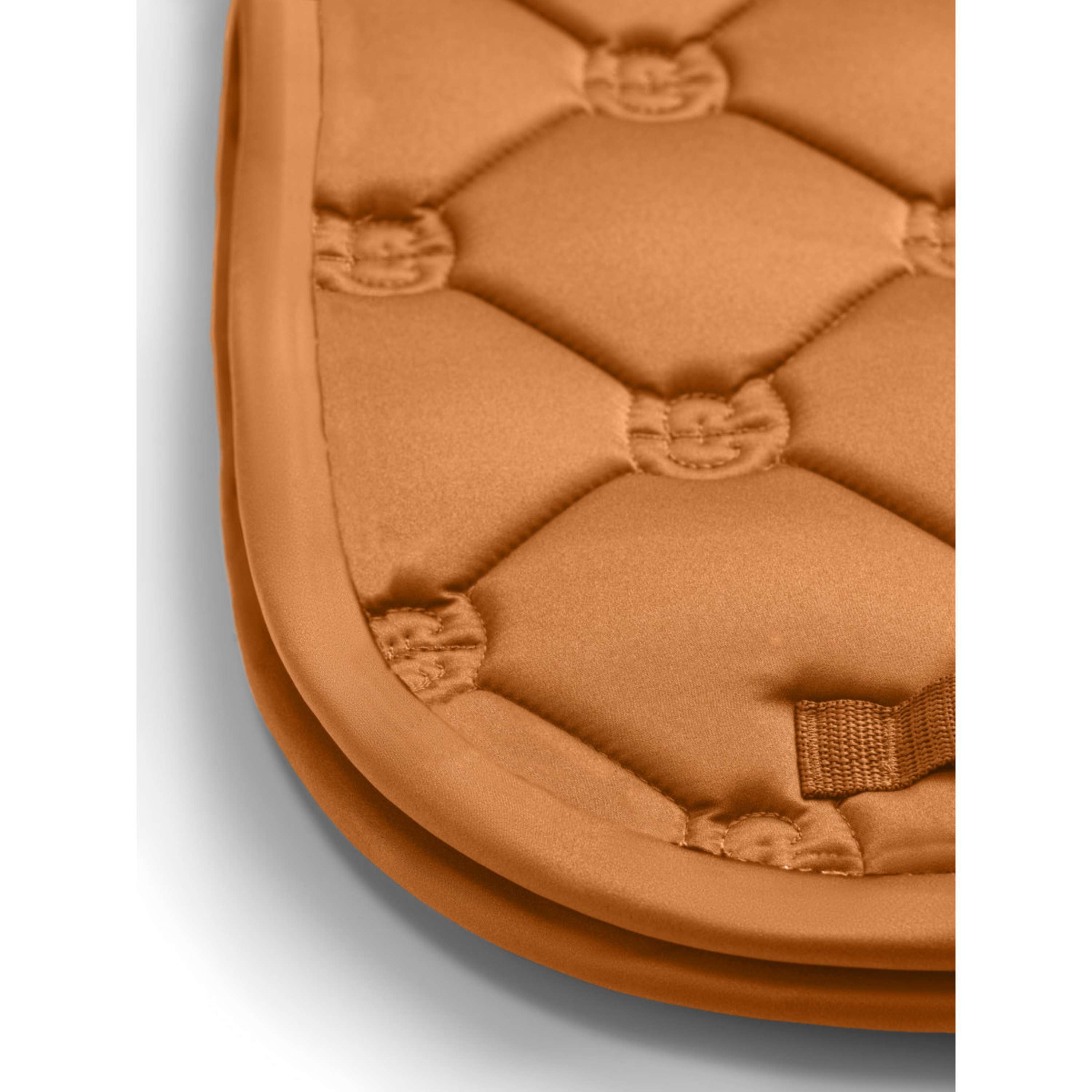 Equestrian Stockholm Saddlepad Satin Dressage Chestnut