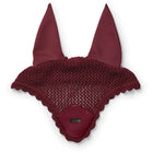 Equestrian Stockholm Ear Bonnet Satin Merlot