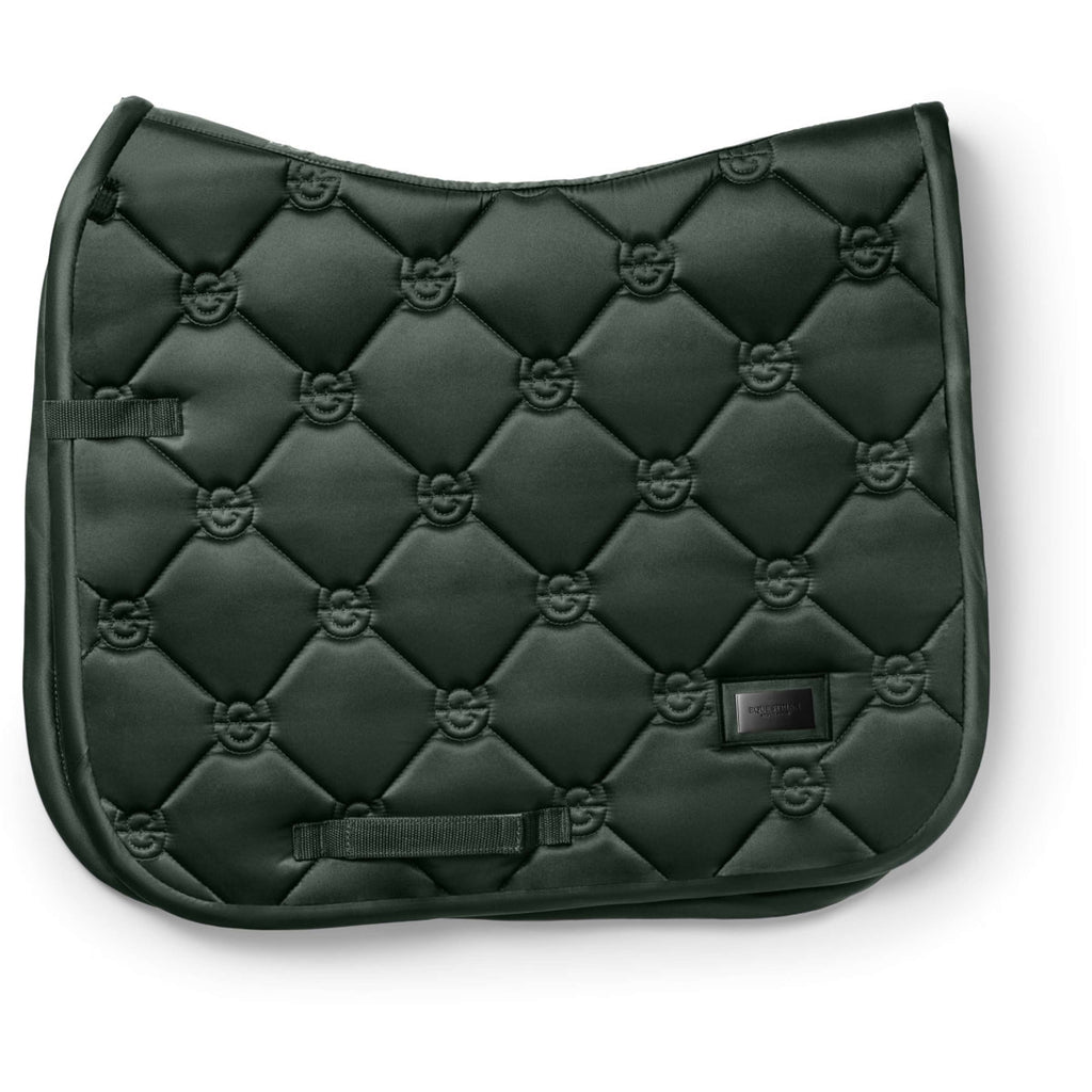Equestrian Stockholm Saddlepad Satin Dressage Sycamore Green