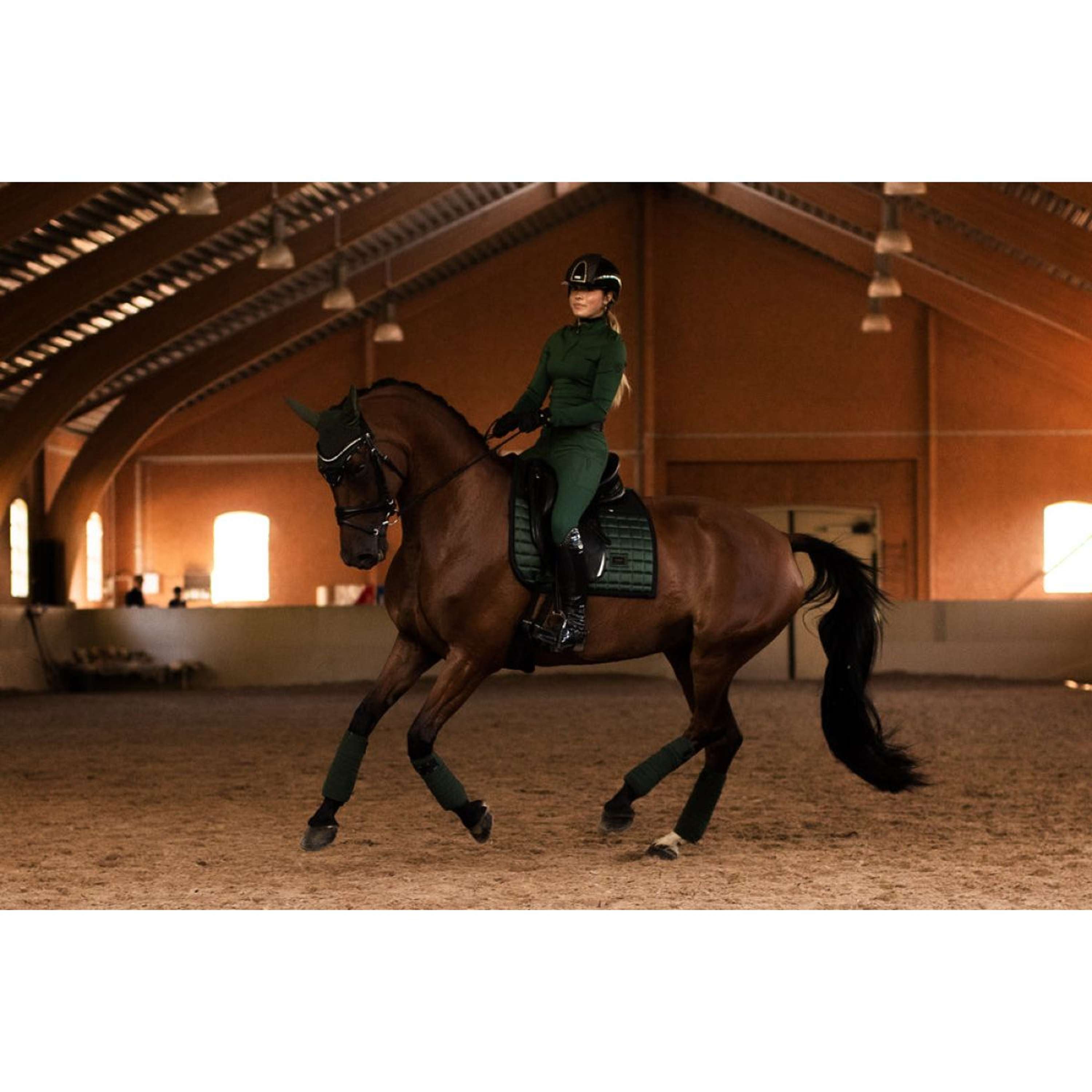 Equestrian Stockholm Saddlepad Sportive Dressage Sycamore Green