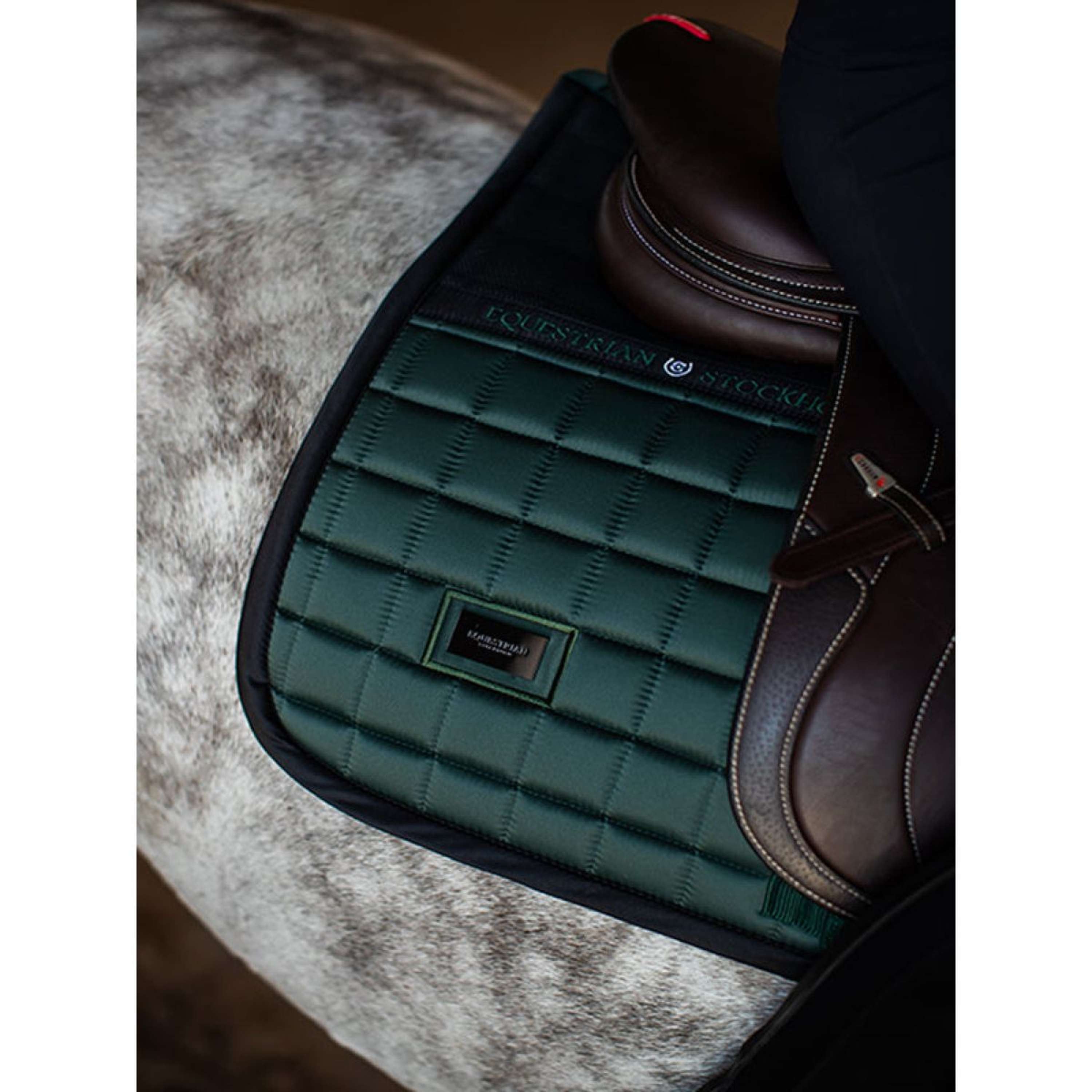Equestrian Stockholm Saddlepad Sportive Jumping Sycamore Green