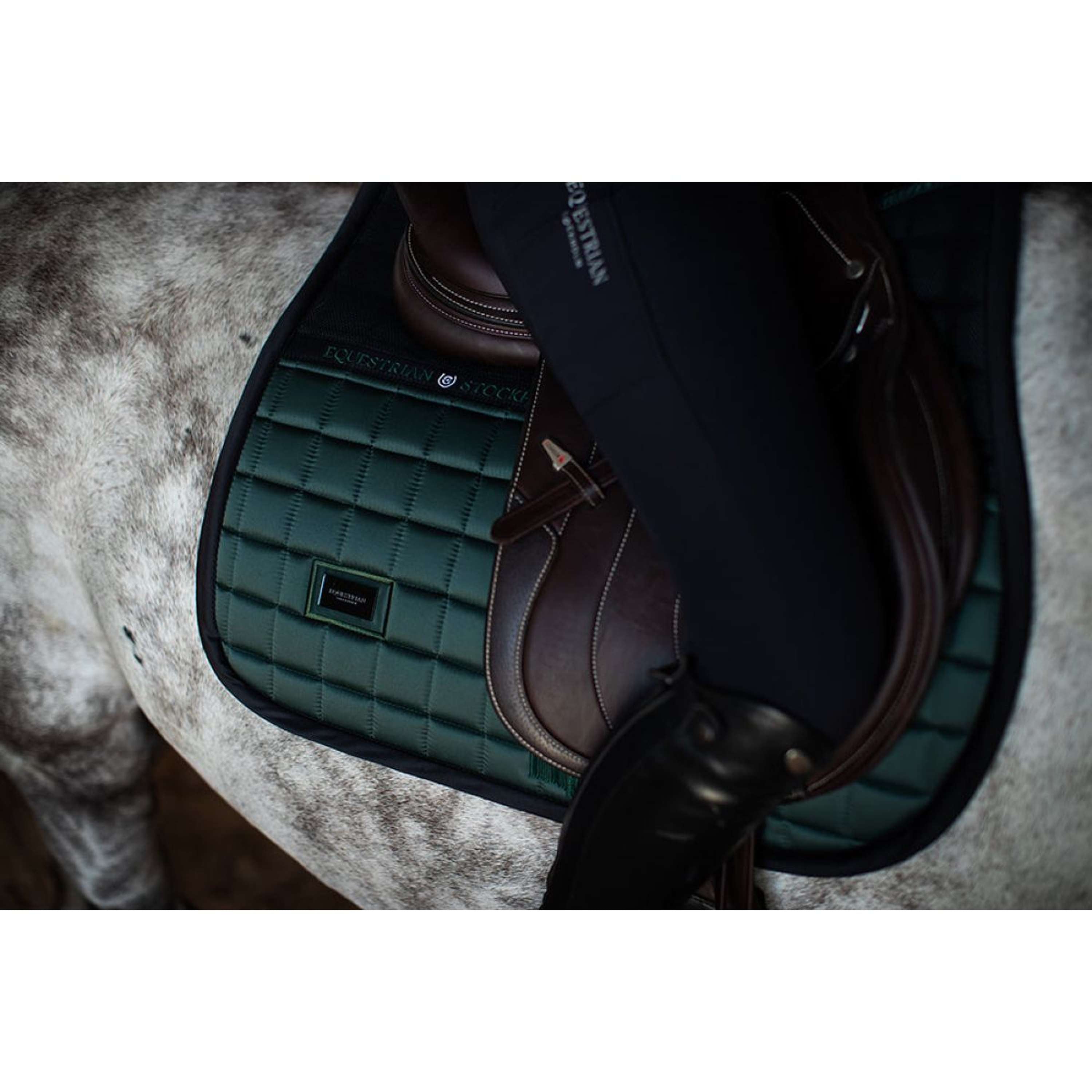 Equestrian Stockholm Saddlepad Sportive Jumping Sycamore Green
