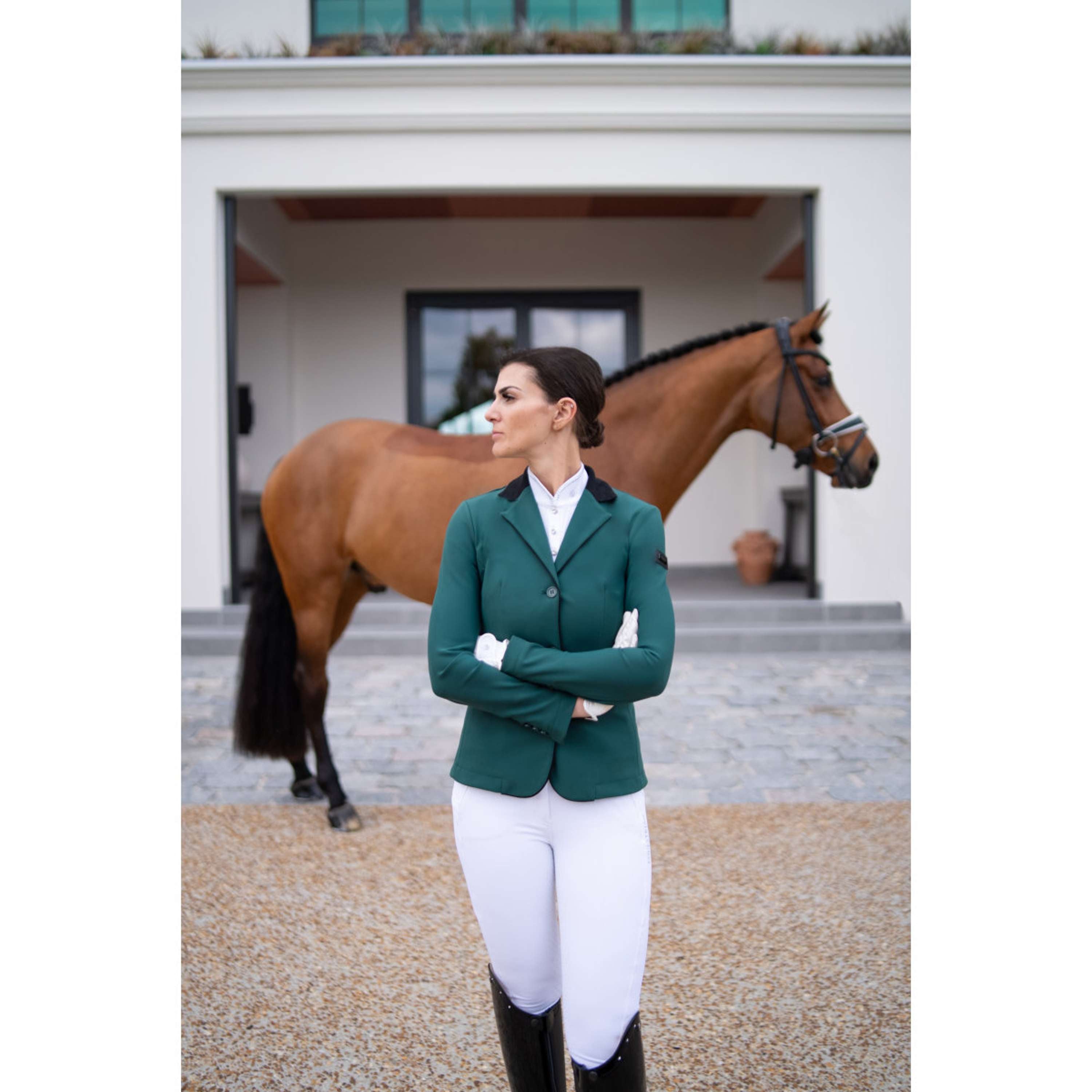Equestrian Stockholm Competition Jacket Classic Sycamore Green