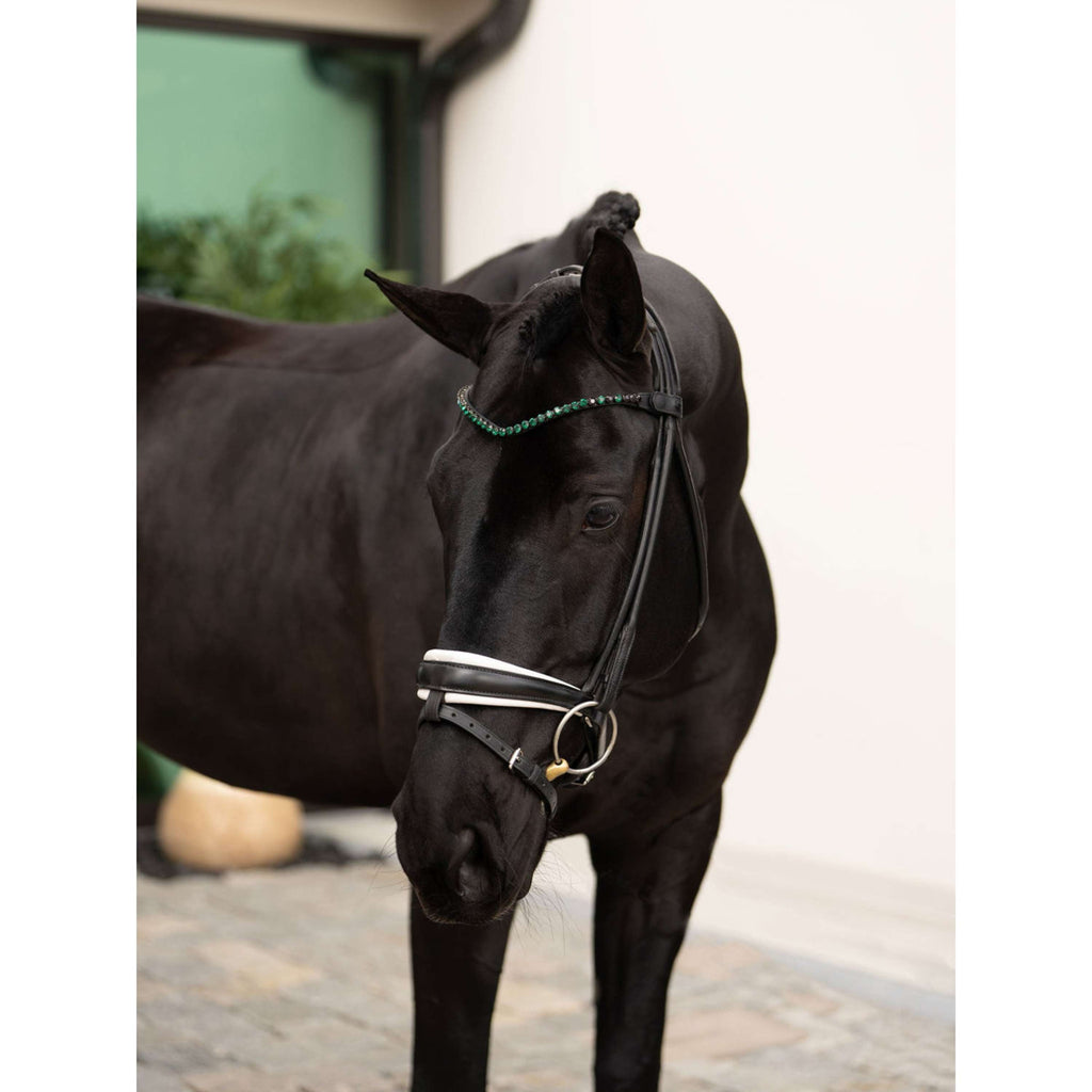 Equestrian Stockholm Browband Faded 8mm Sycamore Green