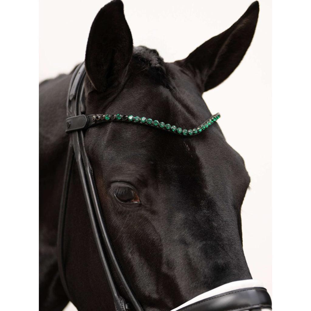 Equestrian Stockholm Browband Faded 8mm Sycamore Green