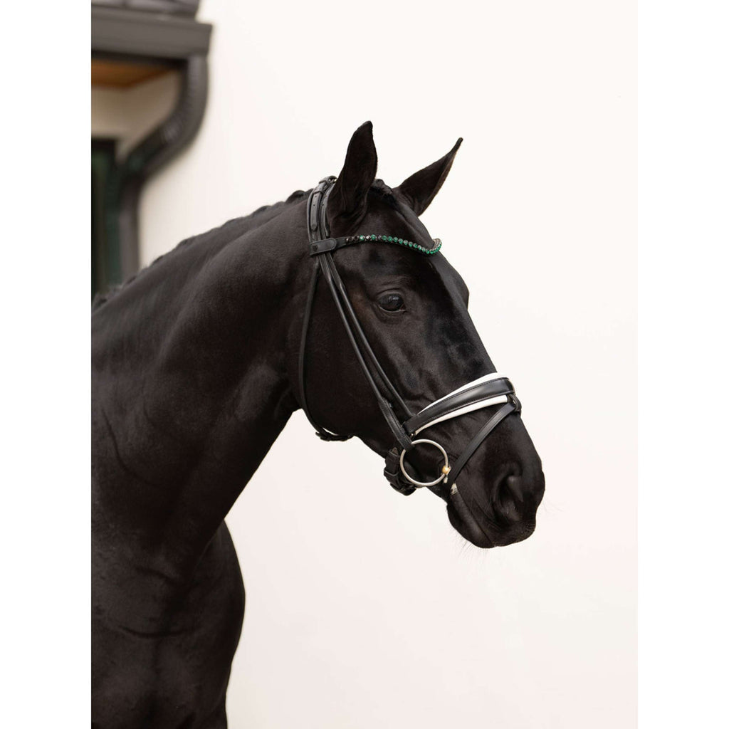Equestrian Stockholm Browband Faded 8mm Sycamore Green