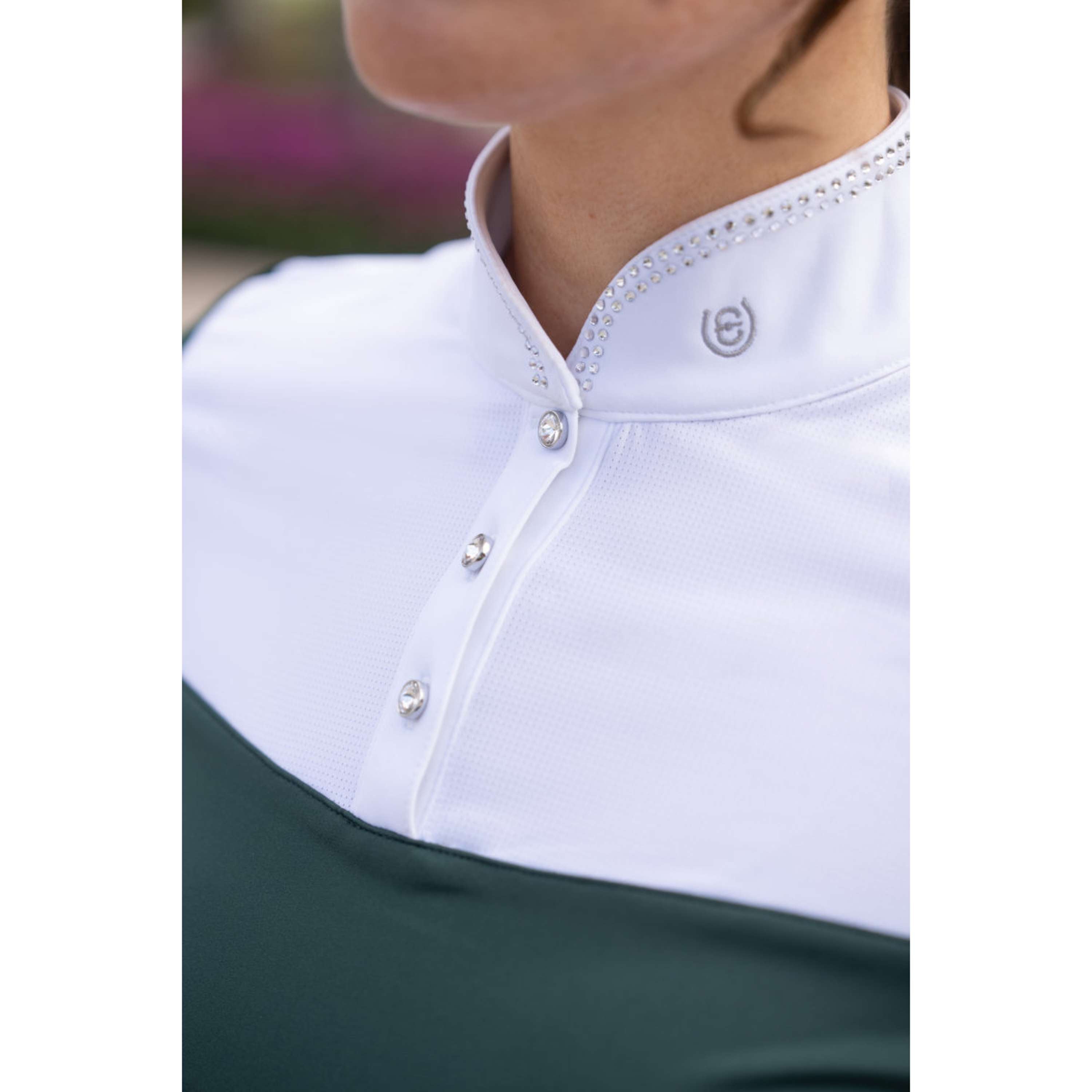 Equestrian Stockholm Competition Shirt Revenew Sycamore Green