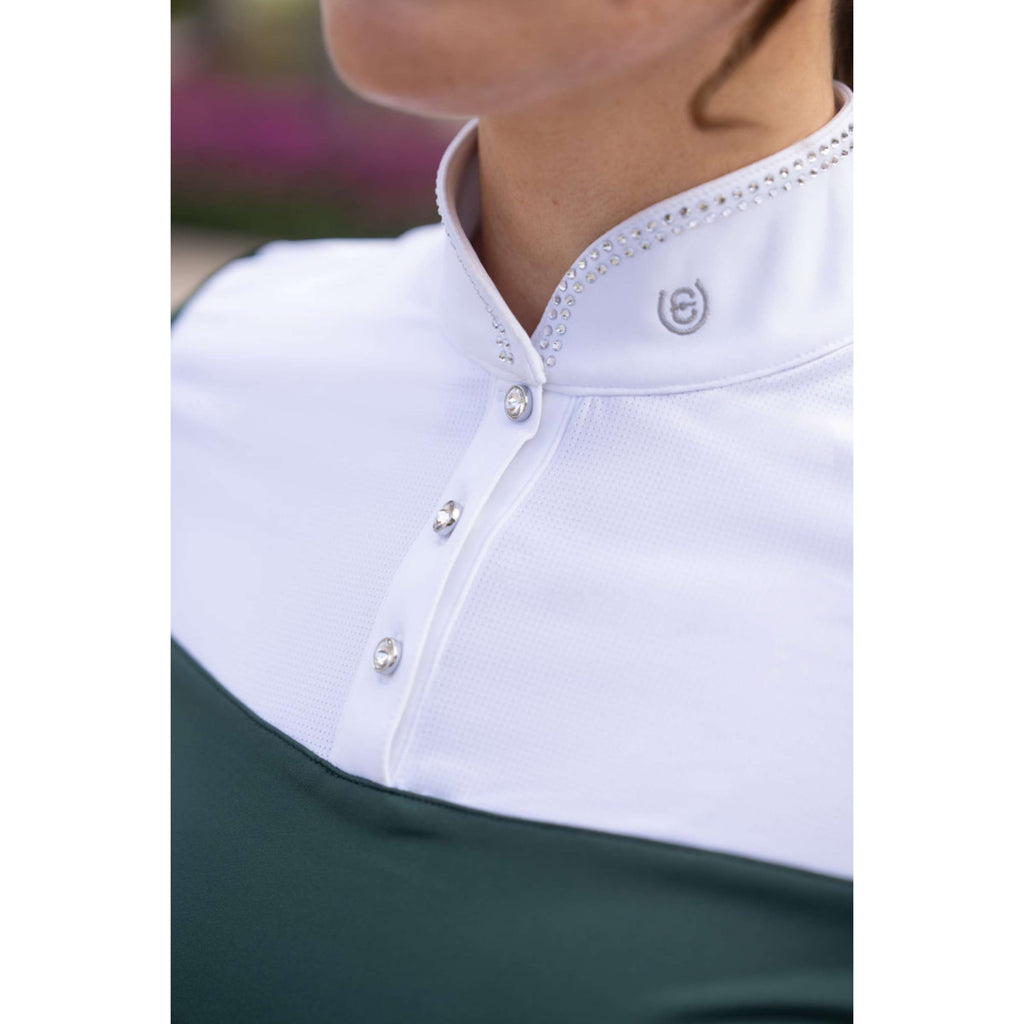 Equestrian Stockholm Competition Shirt Revenew Sycamore Green