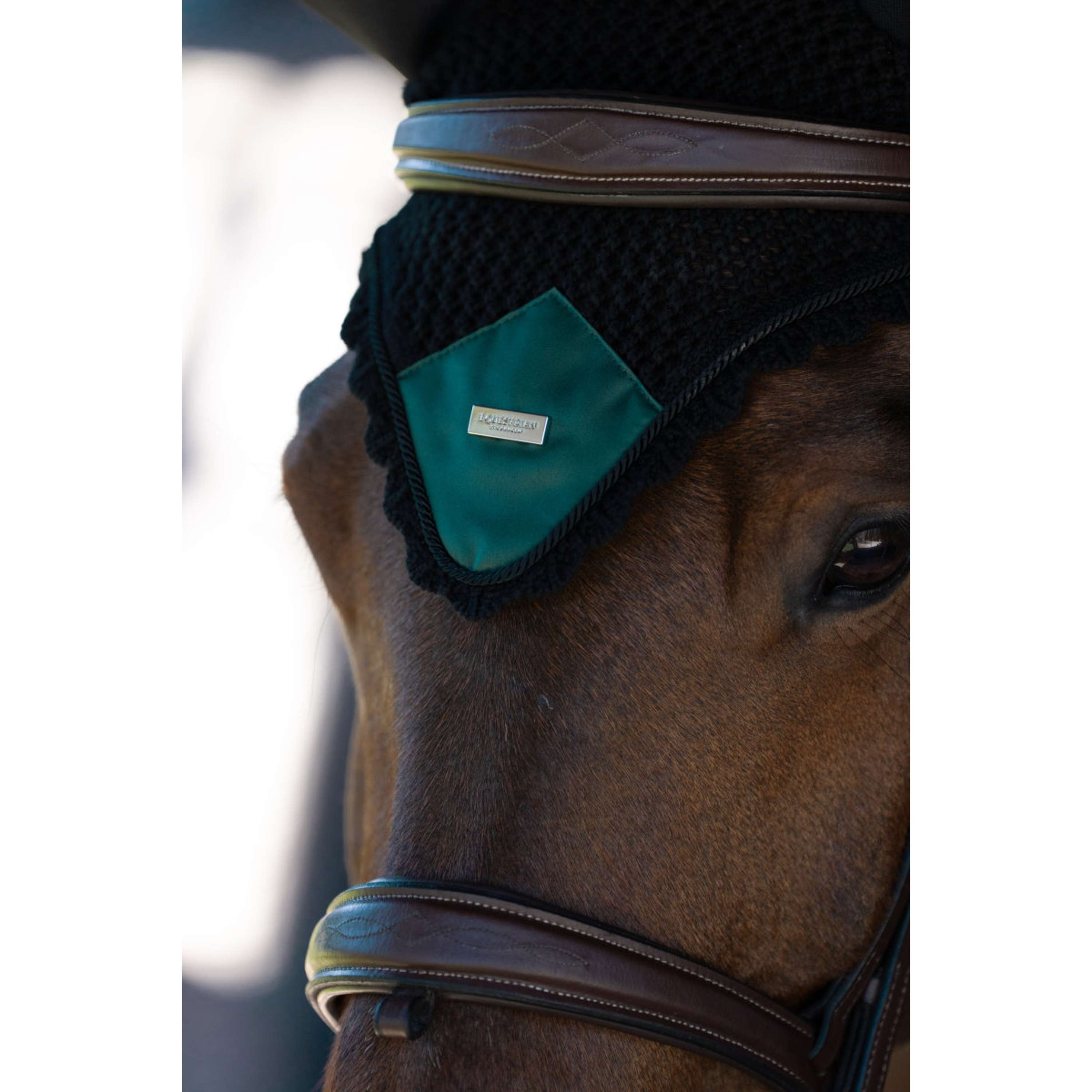 Equestrian Stockholm Ear Bonnet Soundless Sycamore Green