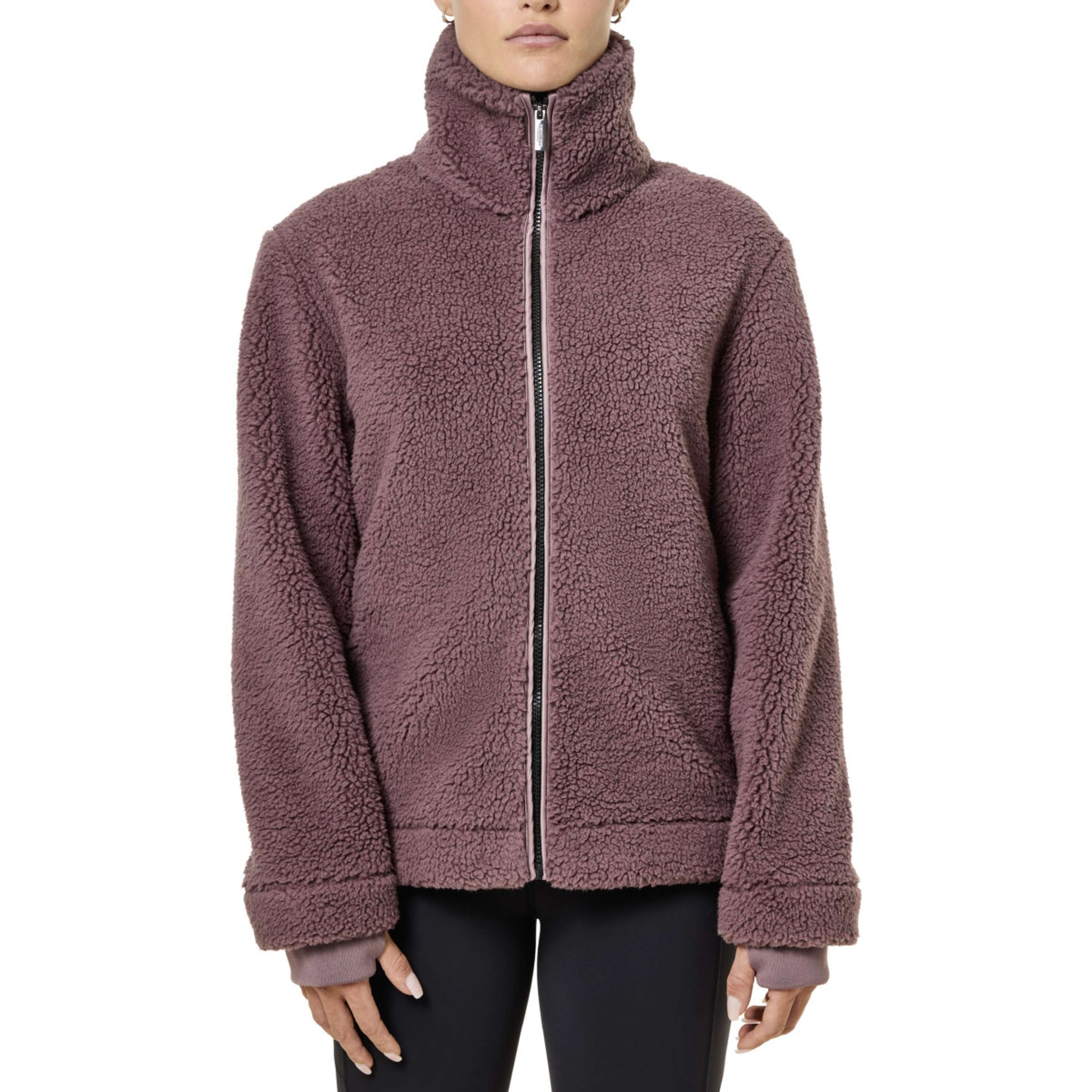 Equestrian Stockholm Fleece Jacket Teddy Blush