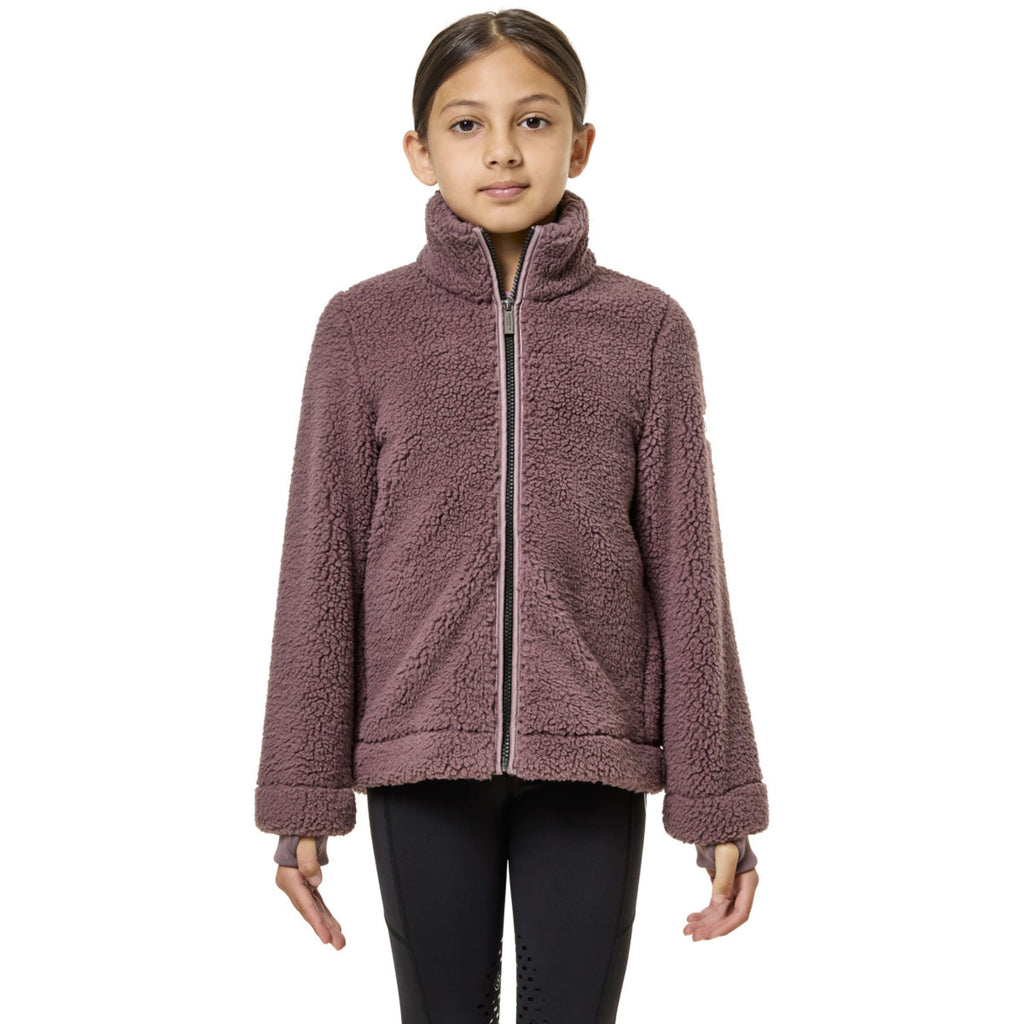 Equestrian Stockholm Fleece Jacket Teddy Young Rider Blush