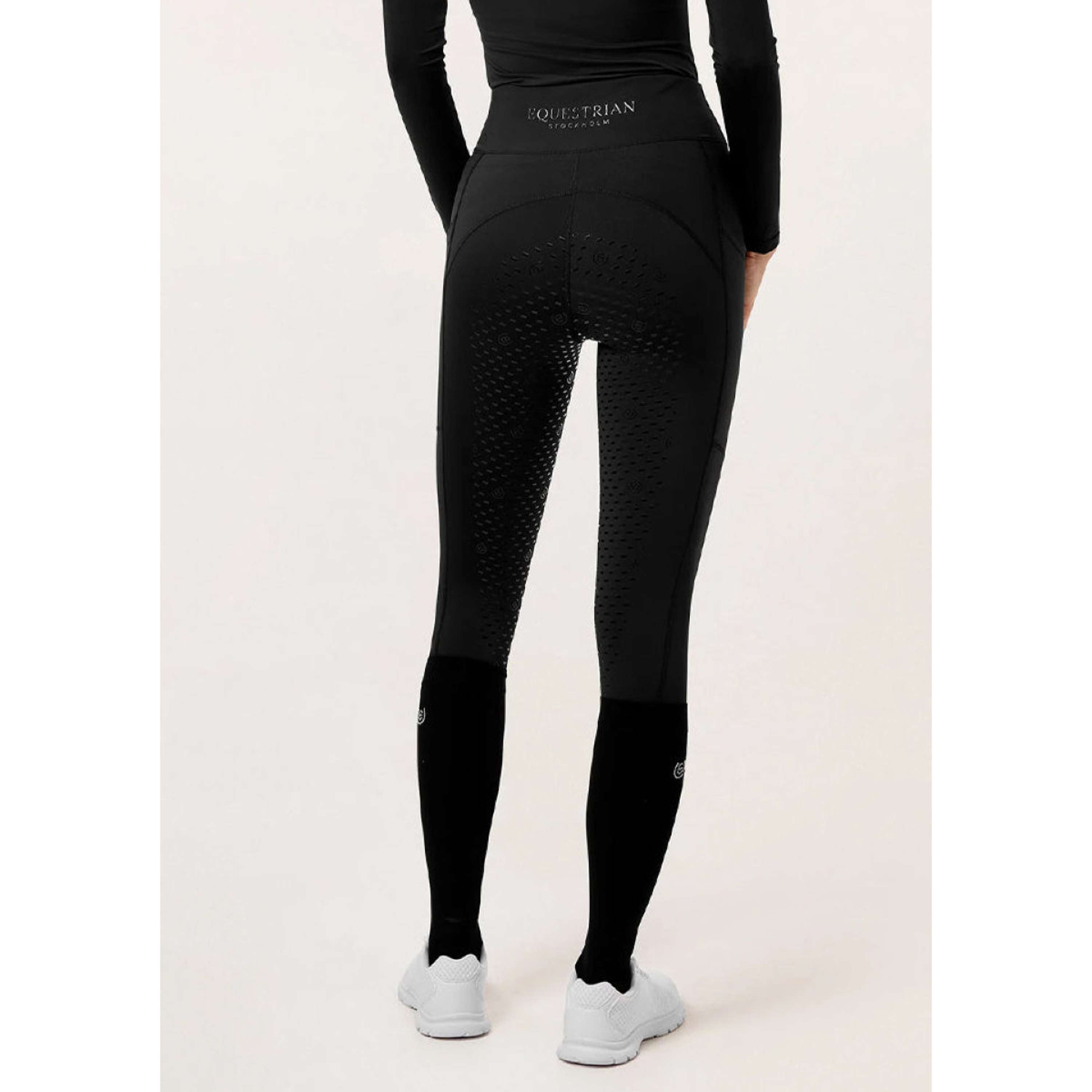 Equestrian Stockholm Riding Legging Movement Full Grip All Black