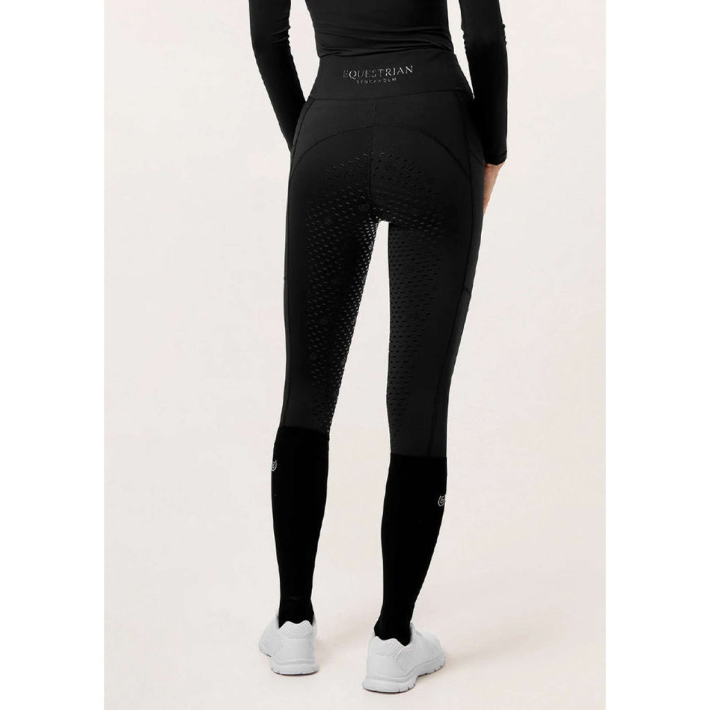 Equestrian Stockholm Riding Legging Movement Full Grip All Black